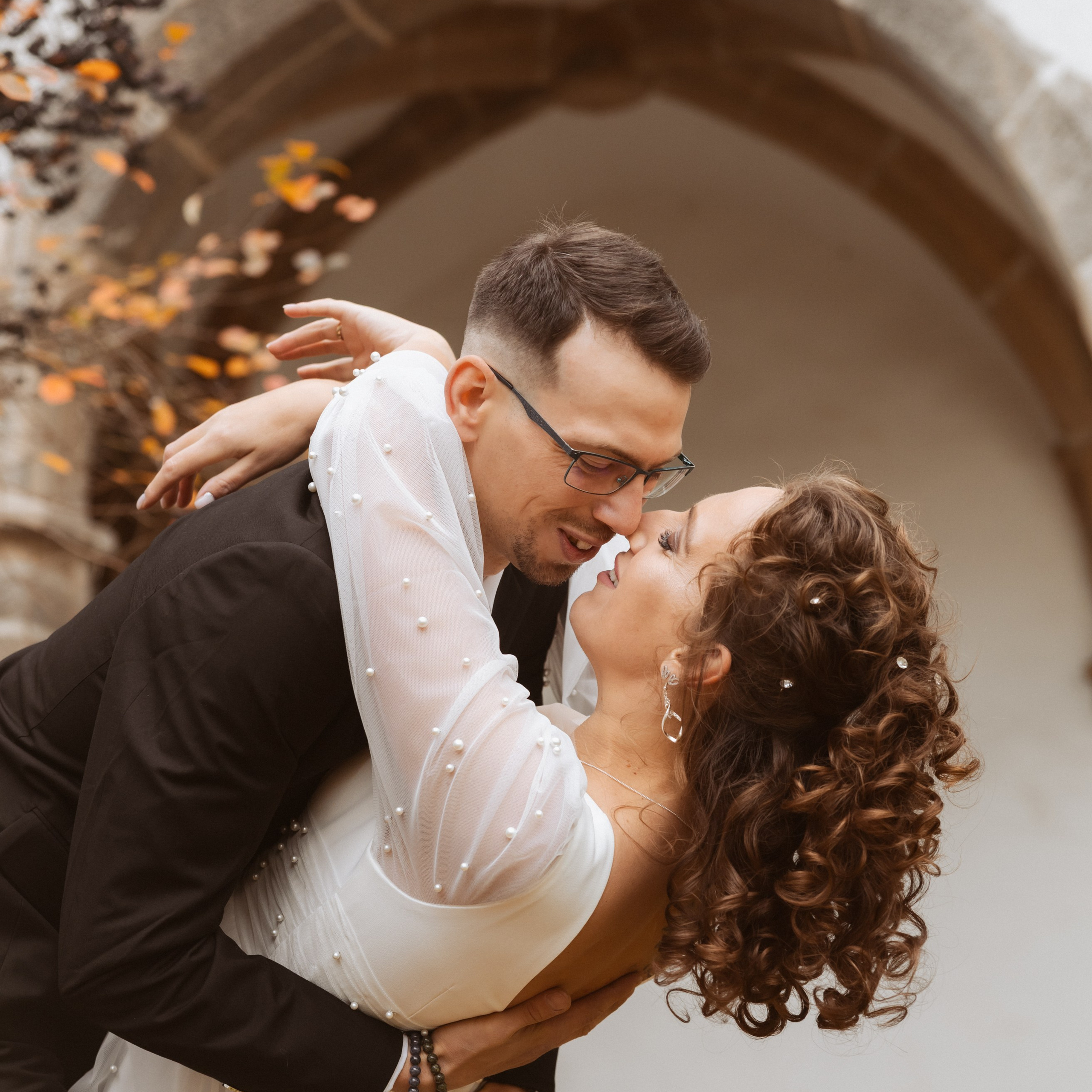 Podzimní svatební focen