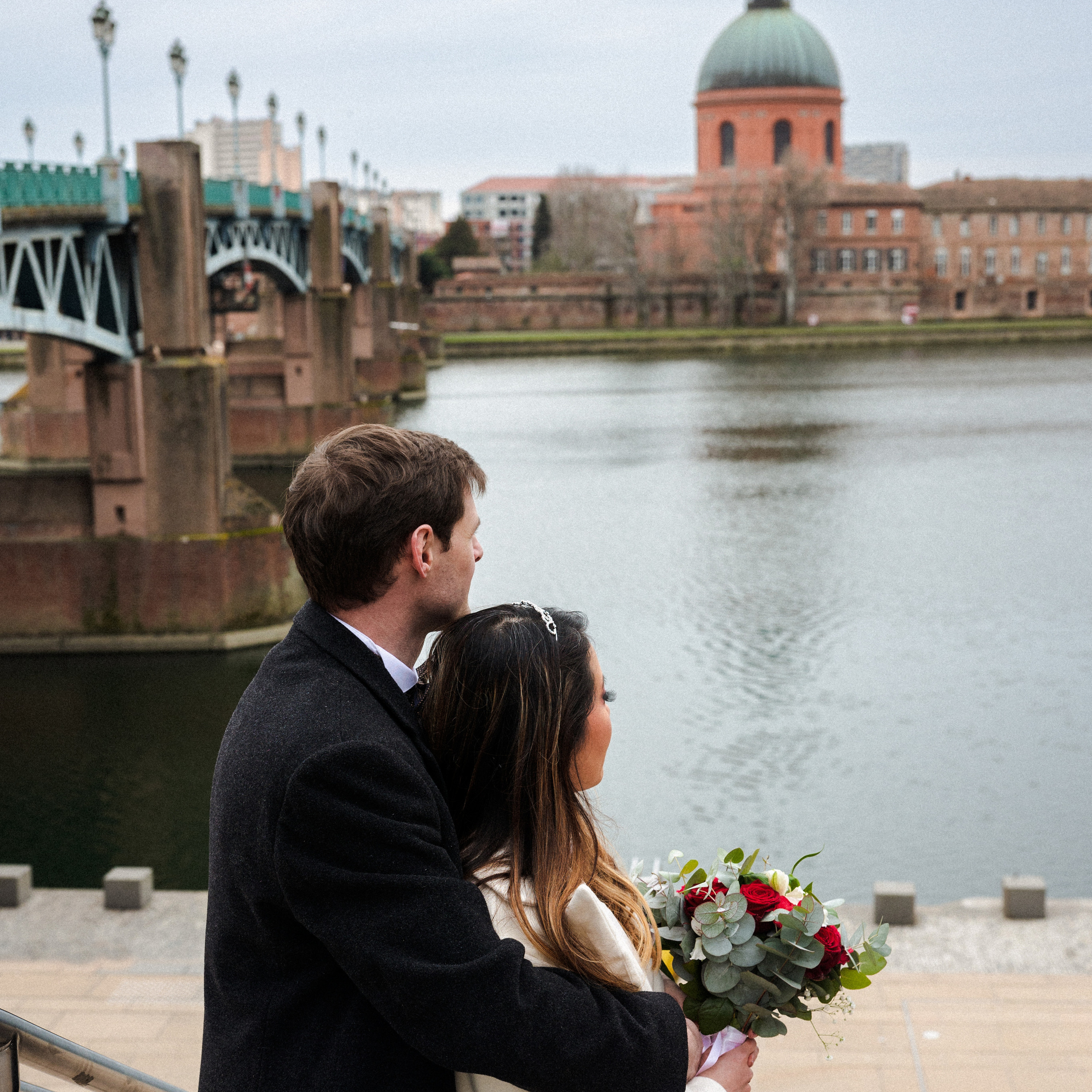 Pegah and Paul. Wedding in Capitol. Toulouse. Eugénie Smirnova — Wedding & Elopement Photographer in Southwest France
