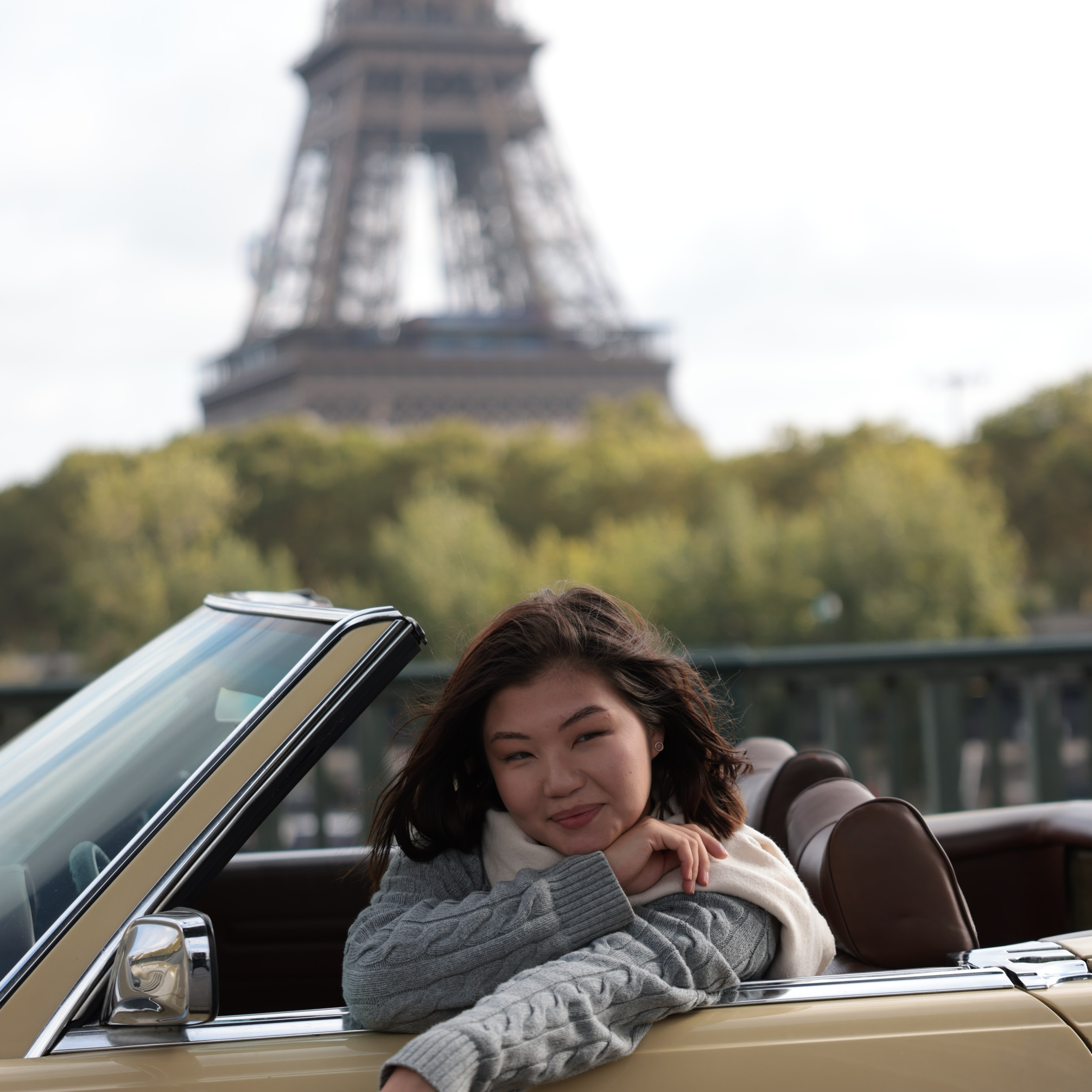 Mercedes benz cabriolet. Director — Photo & Video Paris