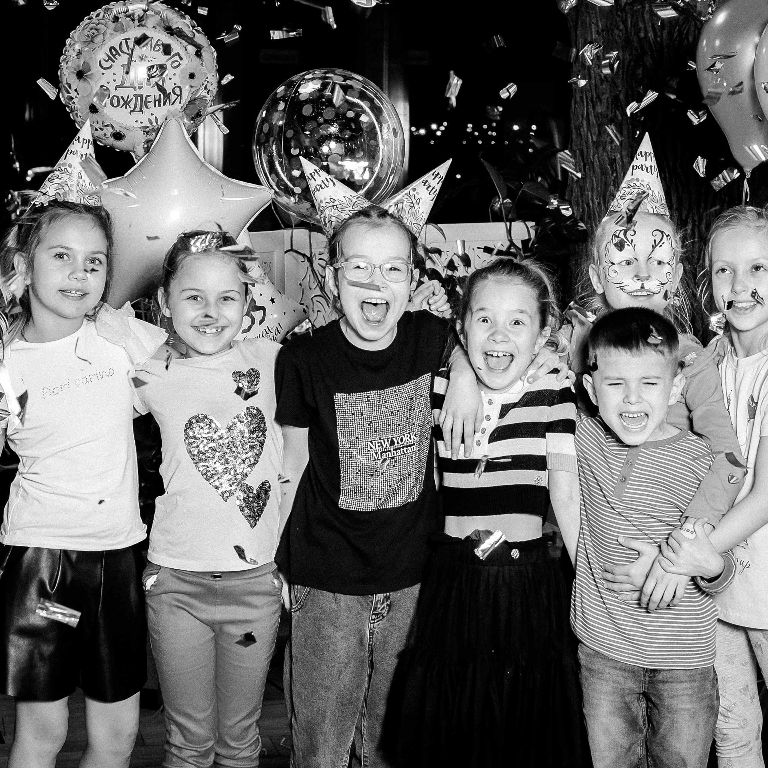 Детские дни рождения и выпускные