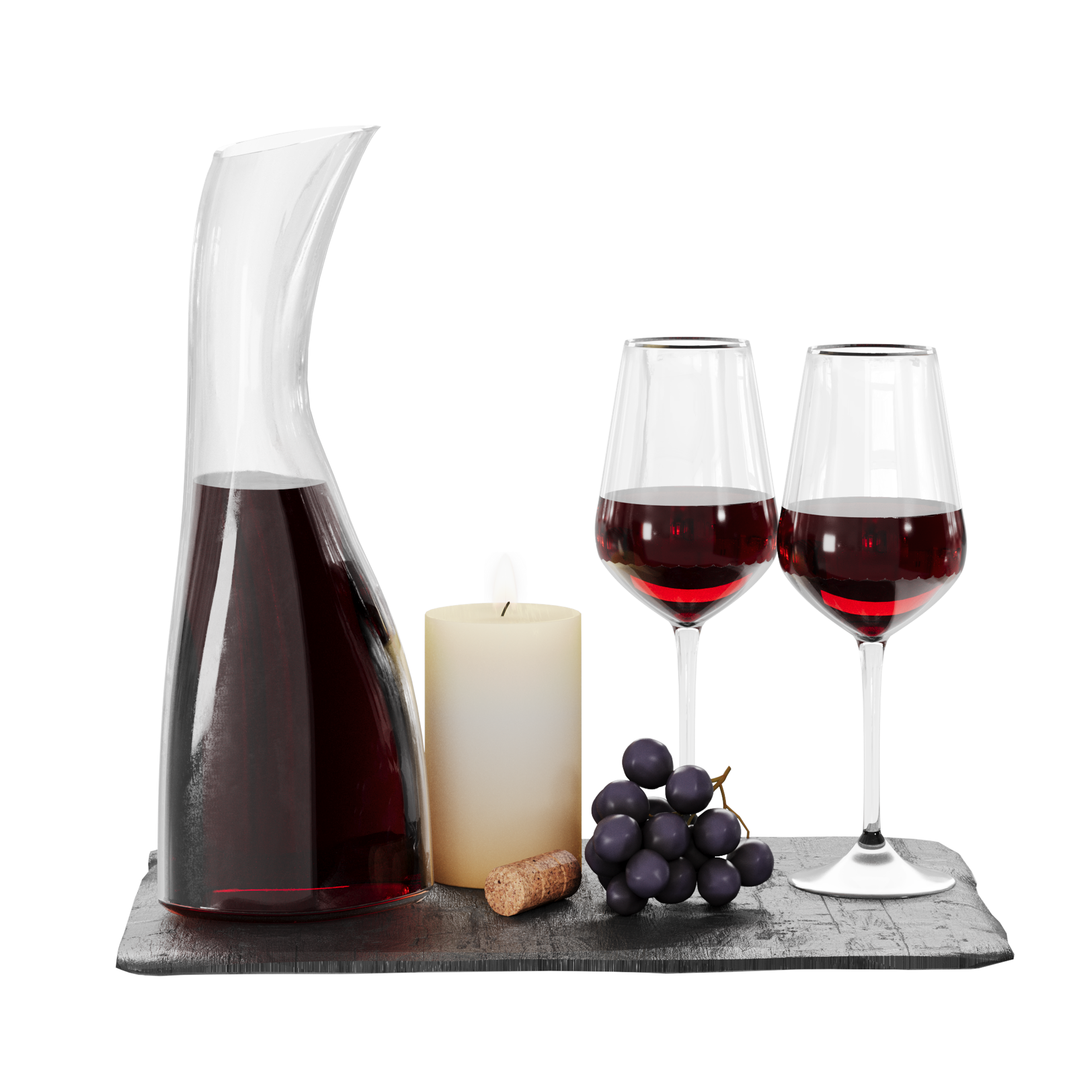 Декор для кухни, гостиной. 3D visualization