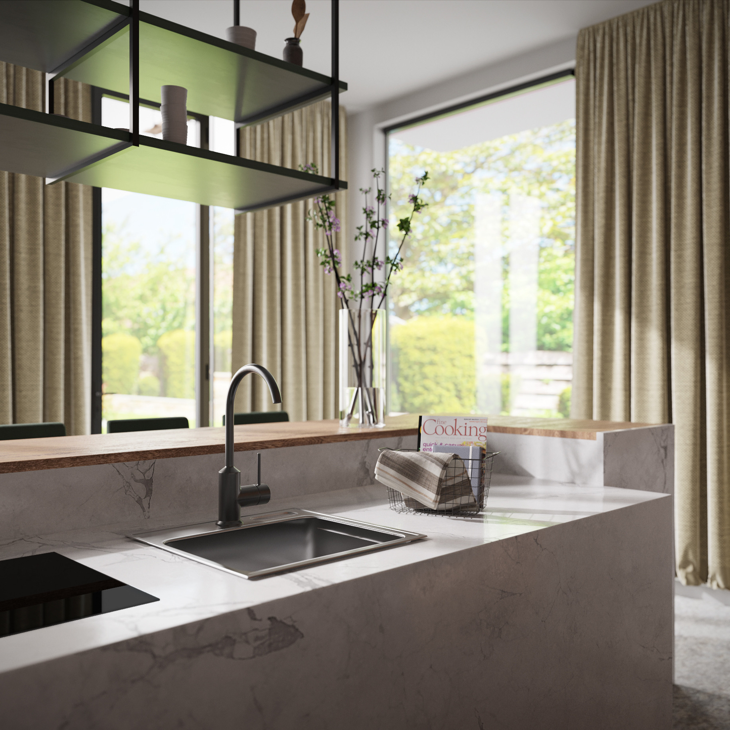 KITCHEN. 3D visualization