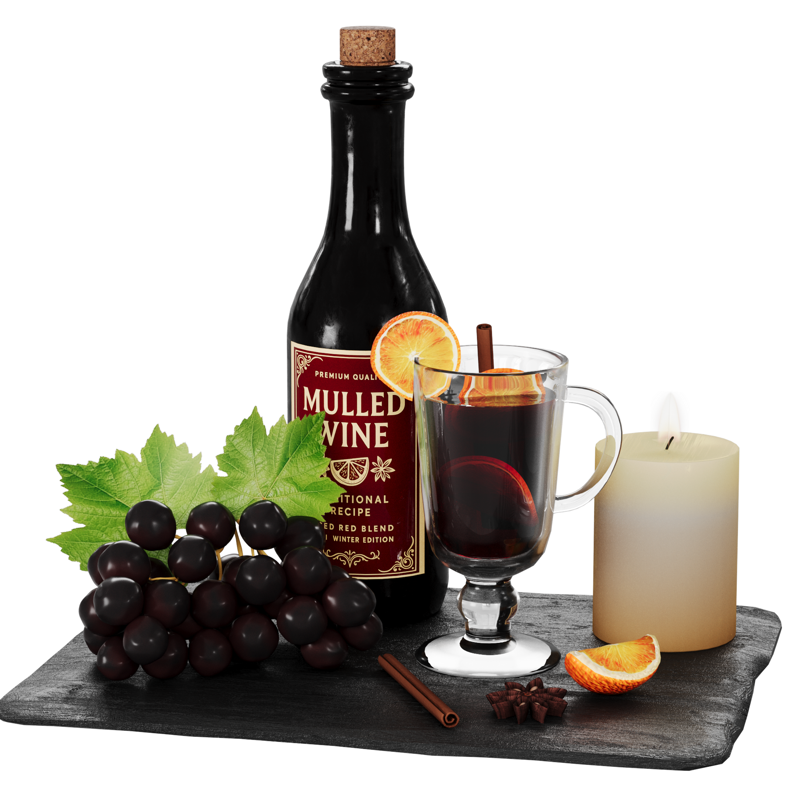 Декор для кухни, гостиной. 3D visualization