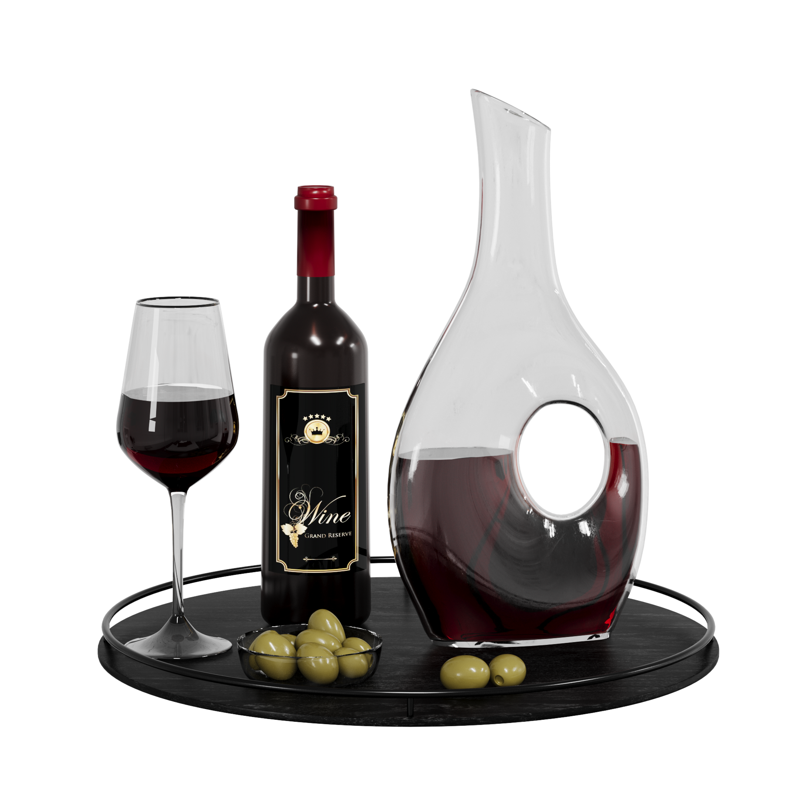 Декор для кухни, гостиной. 3D visualization