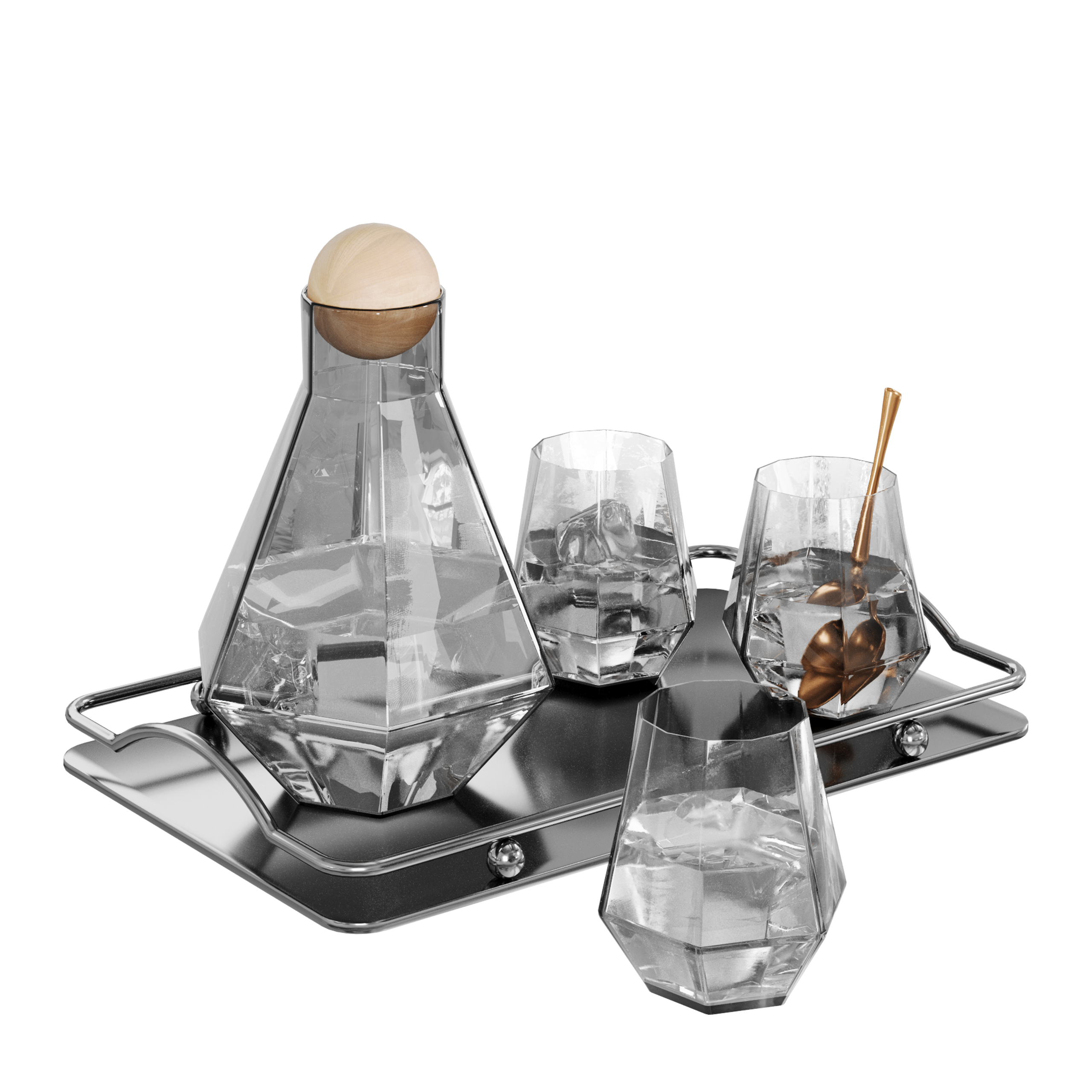 Декор для кухни, гостиной. 3D visualization