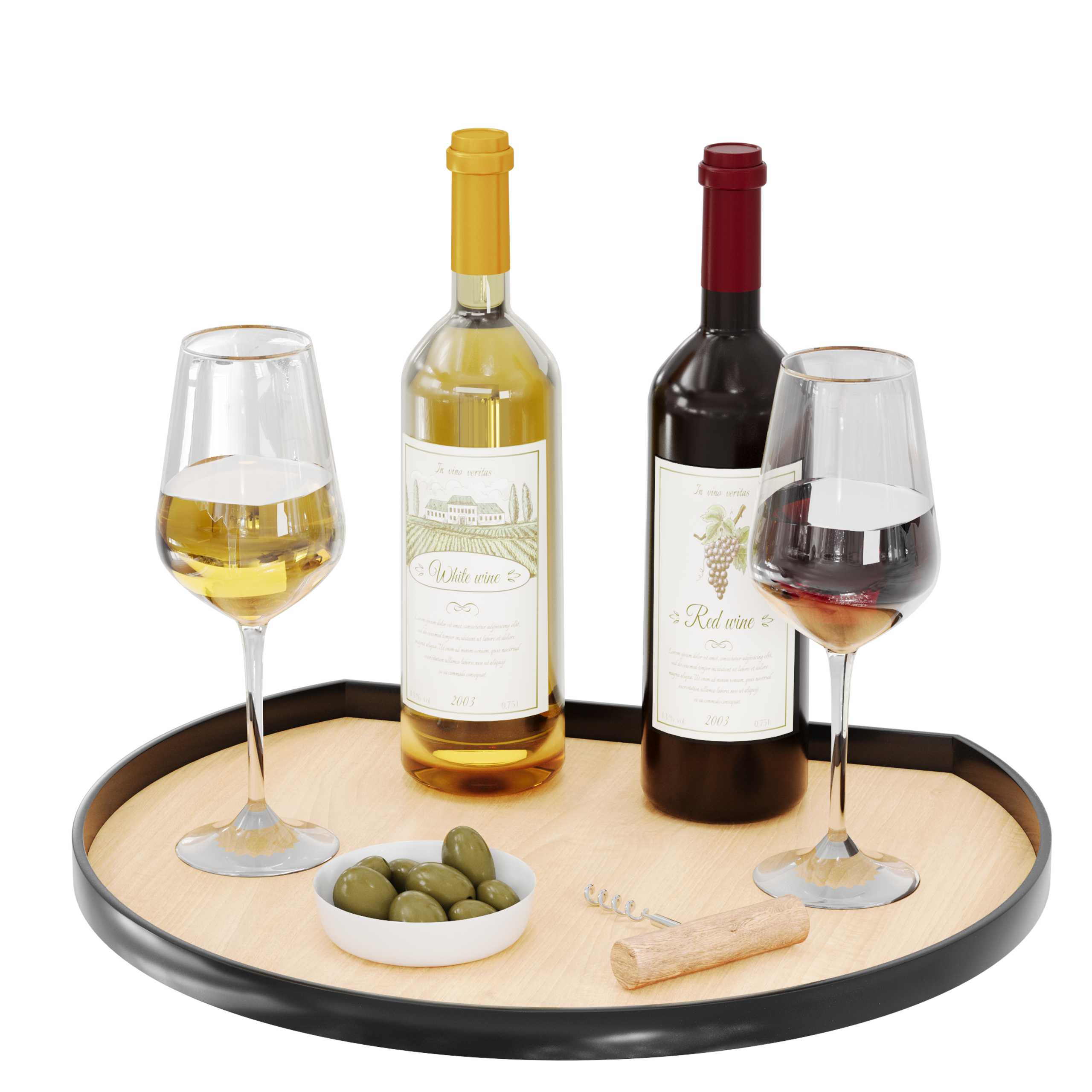 Декор для кухни, гостиной. 3D visualization