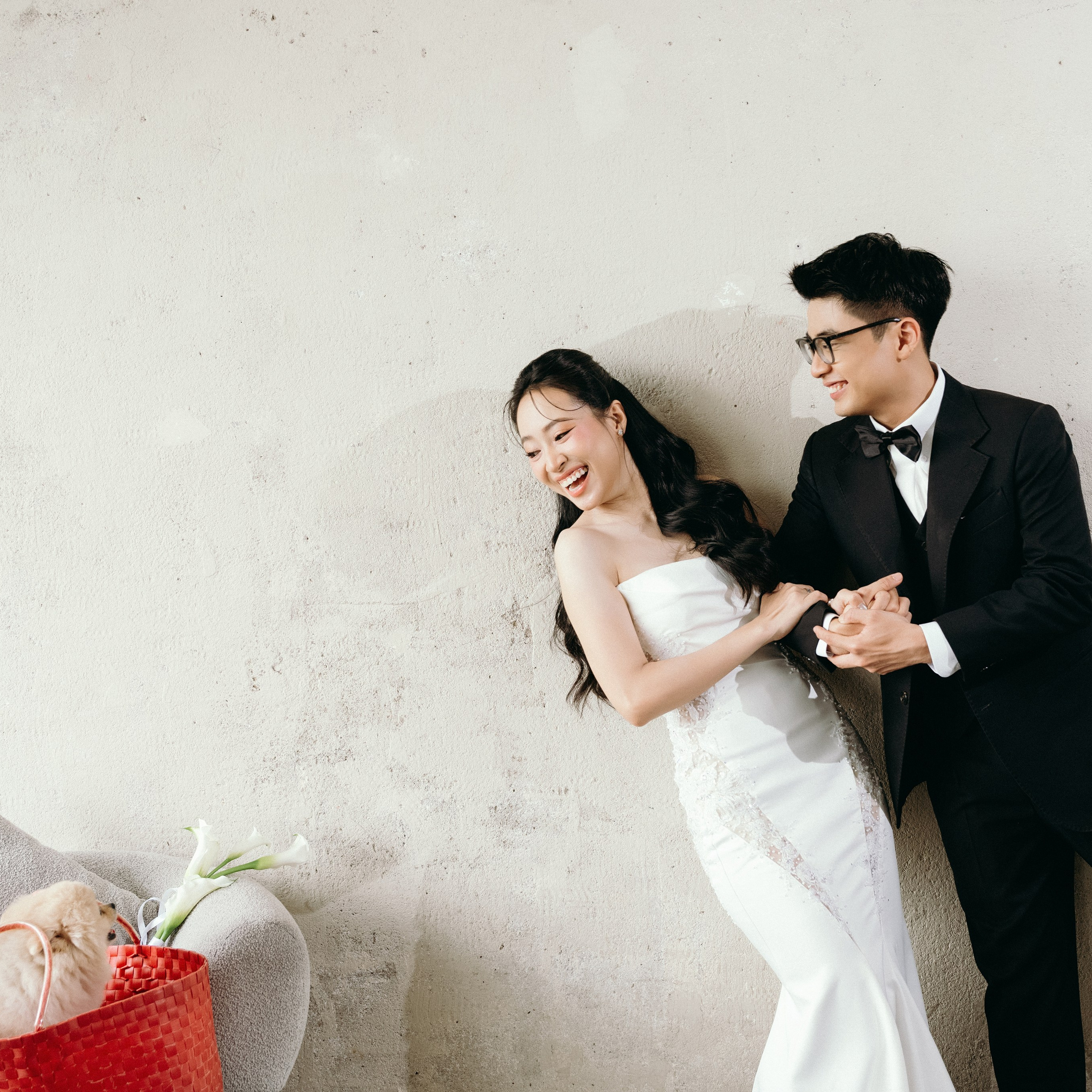 N.A wedding photoshoot in&nbsp;studio