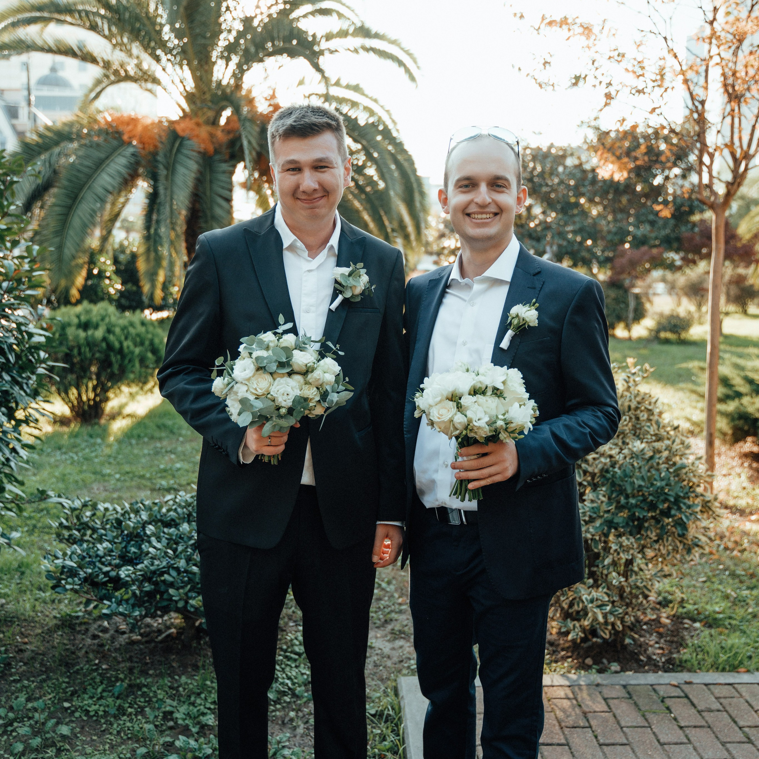 Double Wedding Maxim & Daria November 1, 2024. Art Event Studio — Wedding in Georgia with professionals