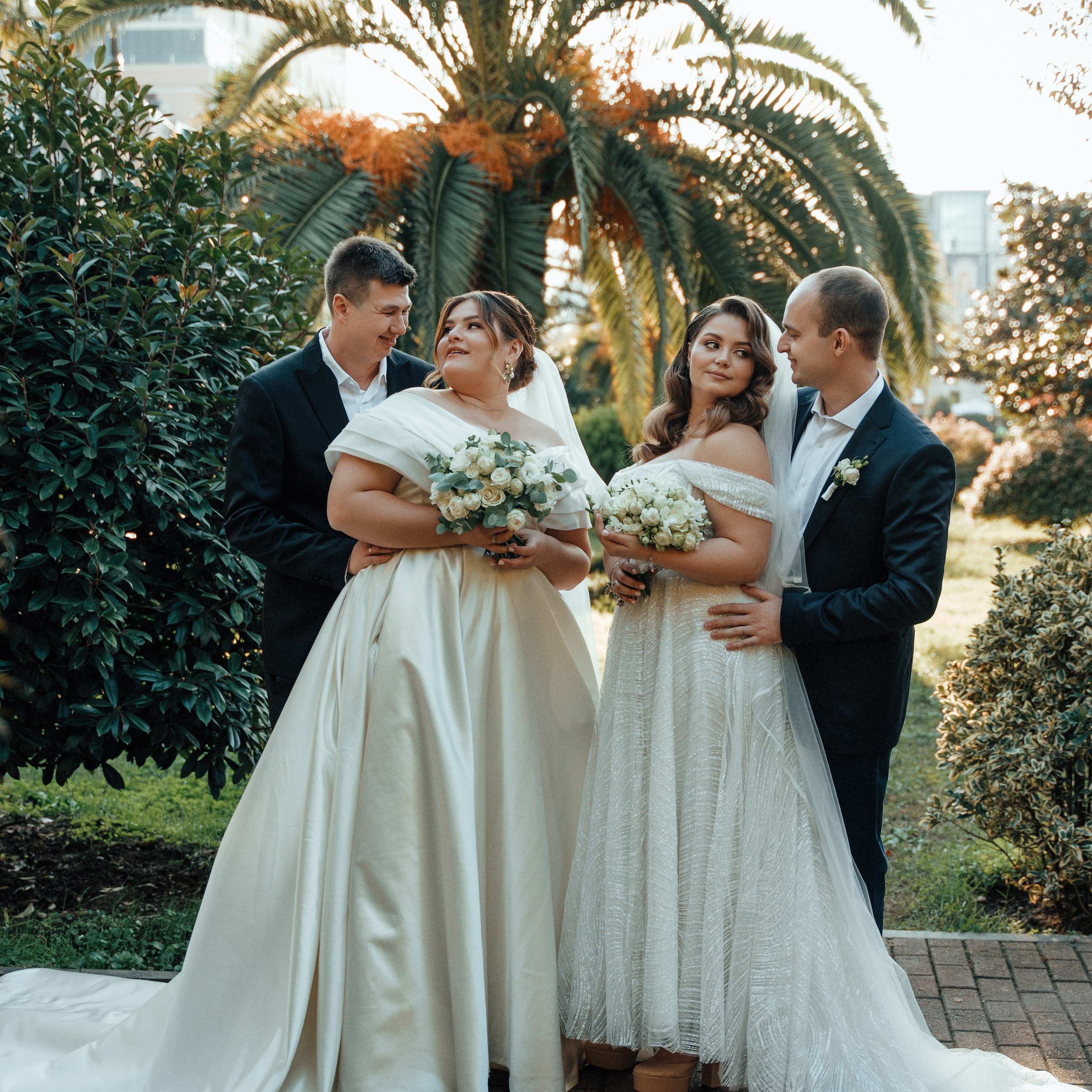 Double Wedding Maxim & Daria November 1, 2024. Art Event Studio — Wedding in Georgia with professionals