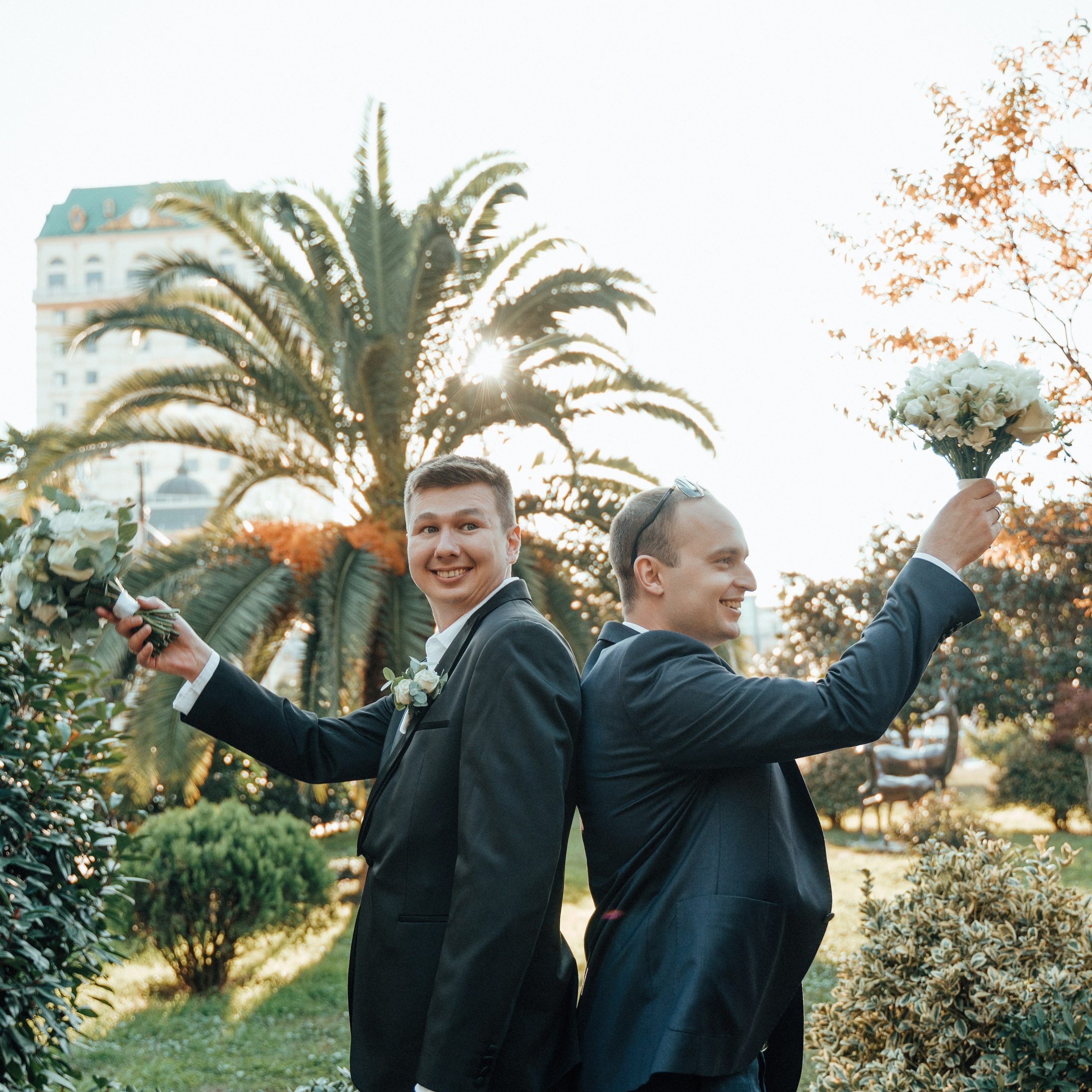 Double Wedding Maxim & Daria November 1, 2024. Art Event Studio — Wedding in Georgia with professionals