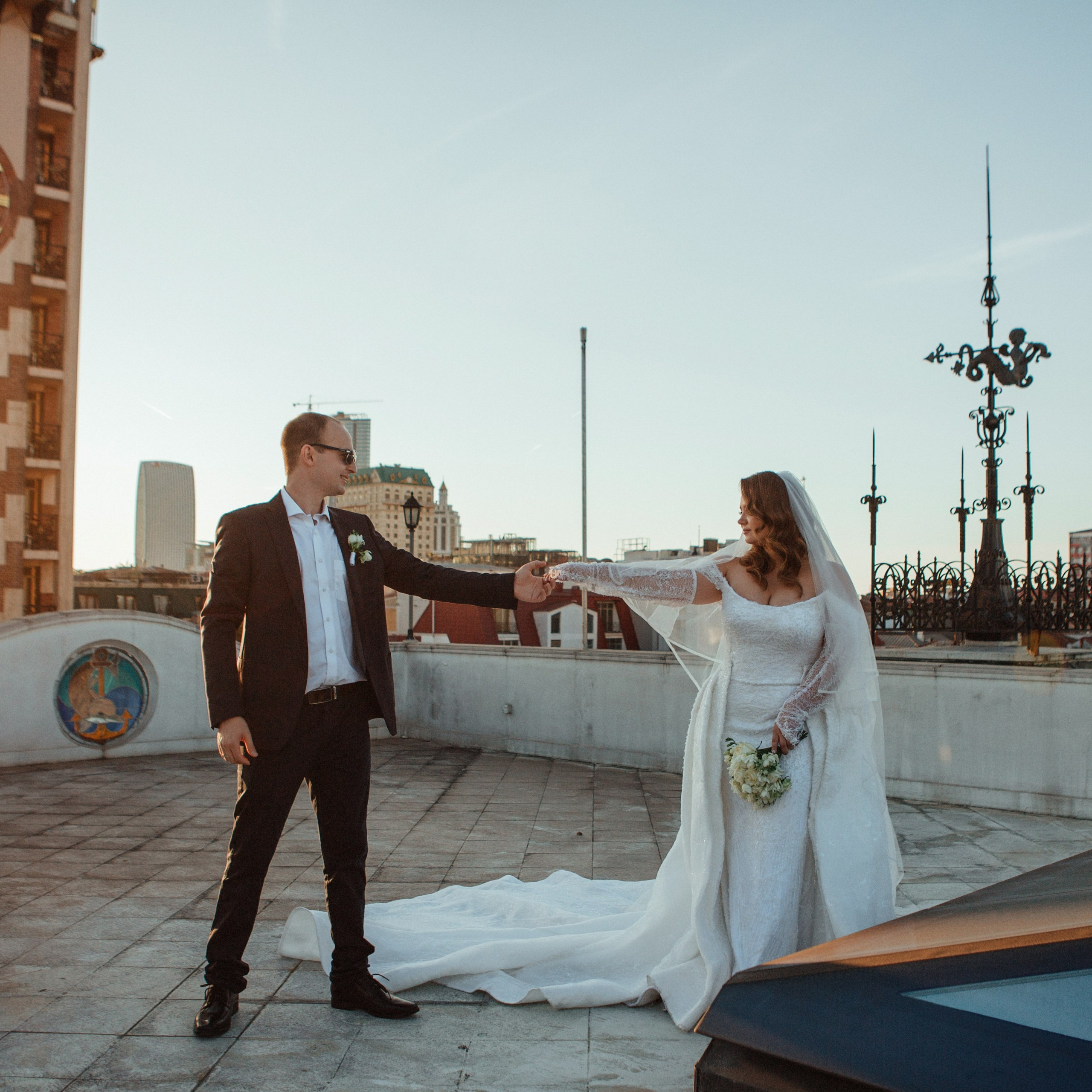 Double Wedding Maxim & Daria November 1, 2024. Art Event Studio — Wedding in Georgia with professionals