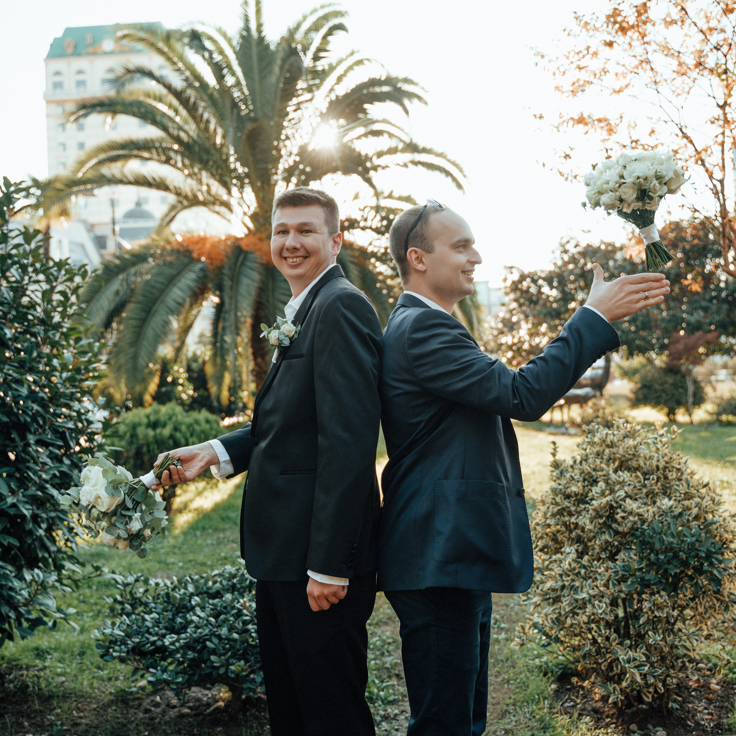 Double Wedding Maxim & Daria November 1, 2024. Art Event Studio — Wedding in Georgia with professionals