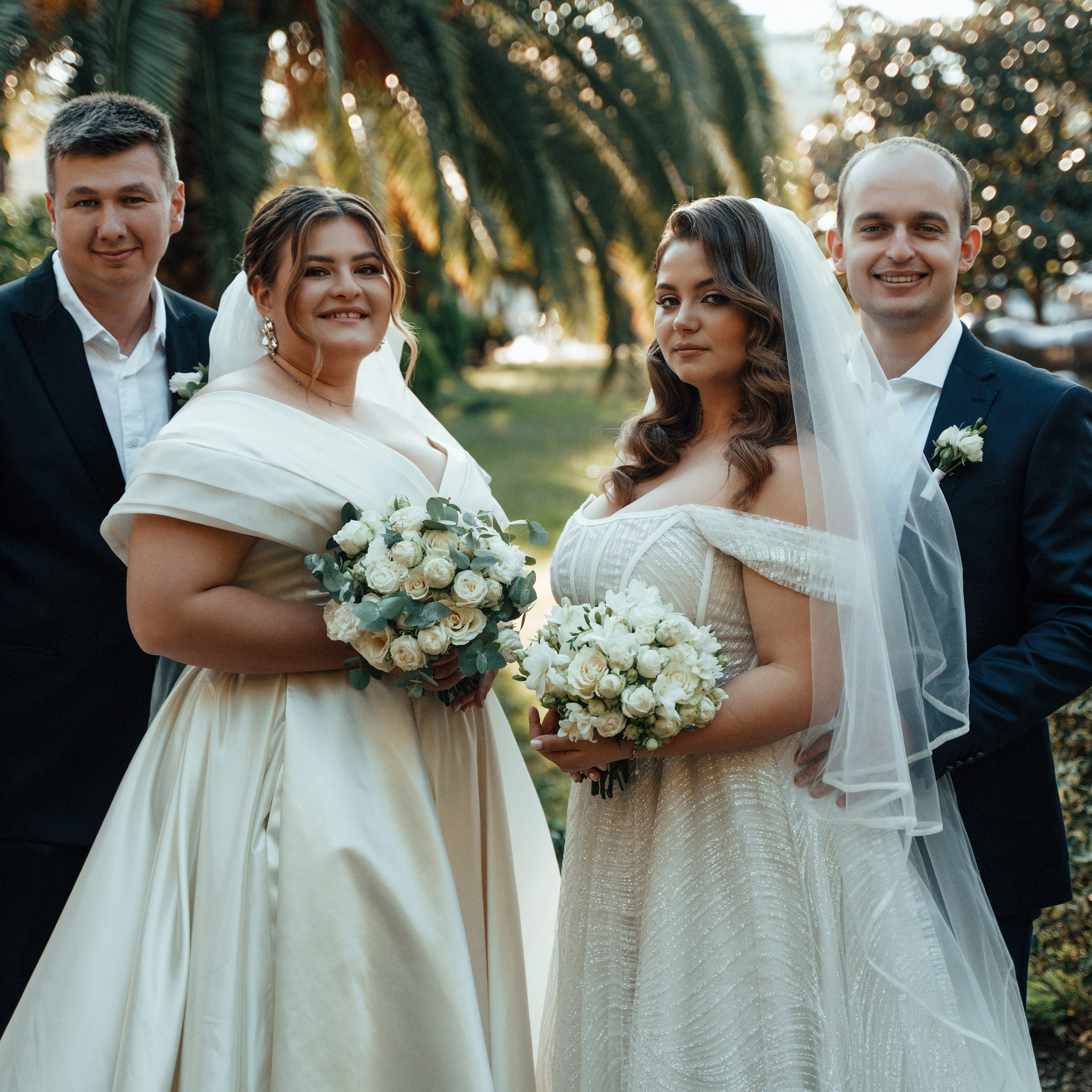 Double Wedding Maxim & Daria November 1, 2024. Art Event Studio — Wedding in Georgia with professionals