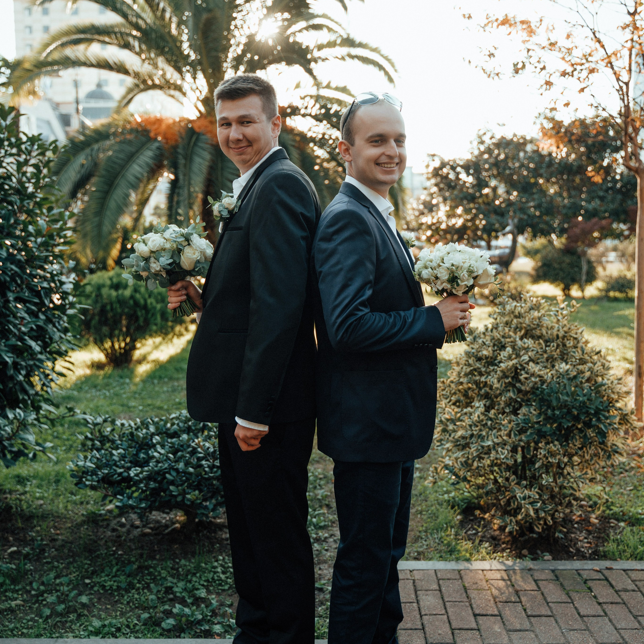 Double Wedding Maxim & Daria November 1, 2024. Art Event Studio — Wedding in Georgia with professionals