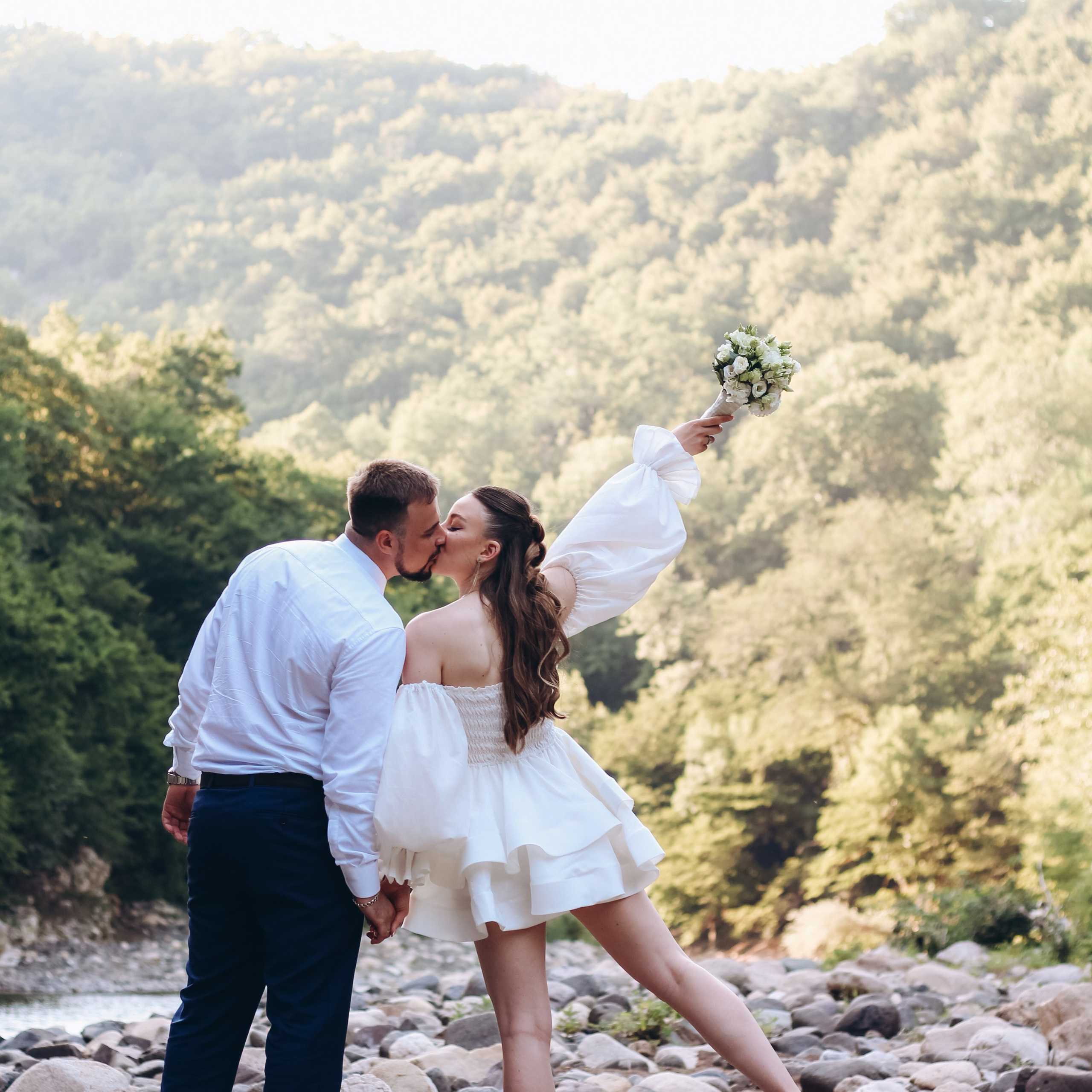 Civil Marriage Near Kutaisi (Motsameta). Art Event Studio — Wedding in Georgia with professionals