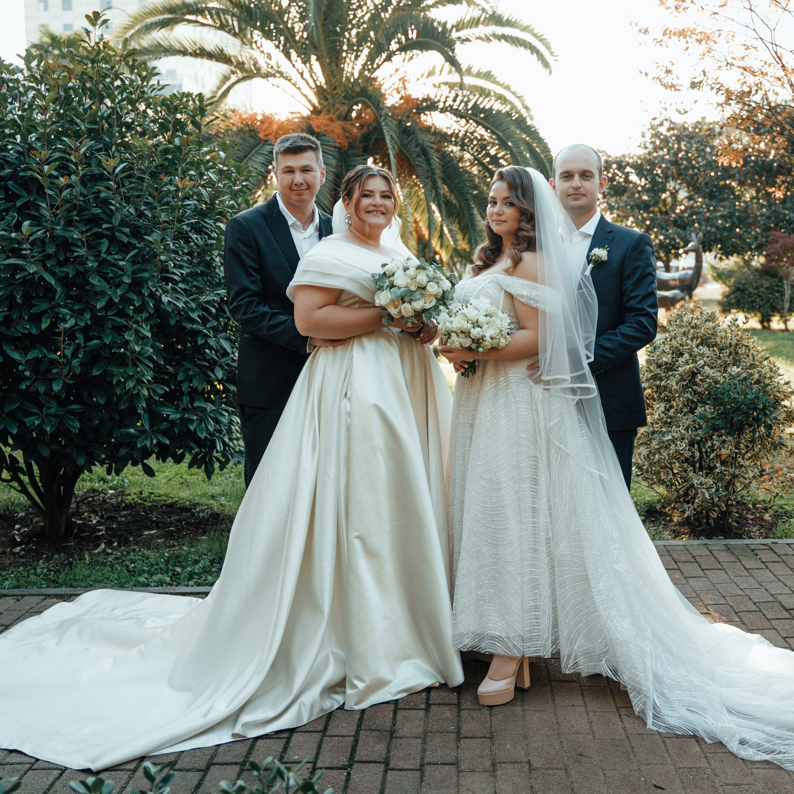 Double Wedding Maxim & Daria November 1, 2024. Art Event Studio — Wedding in Georgia with professionals