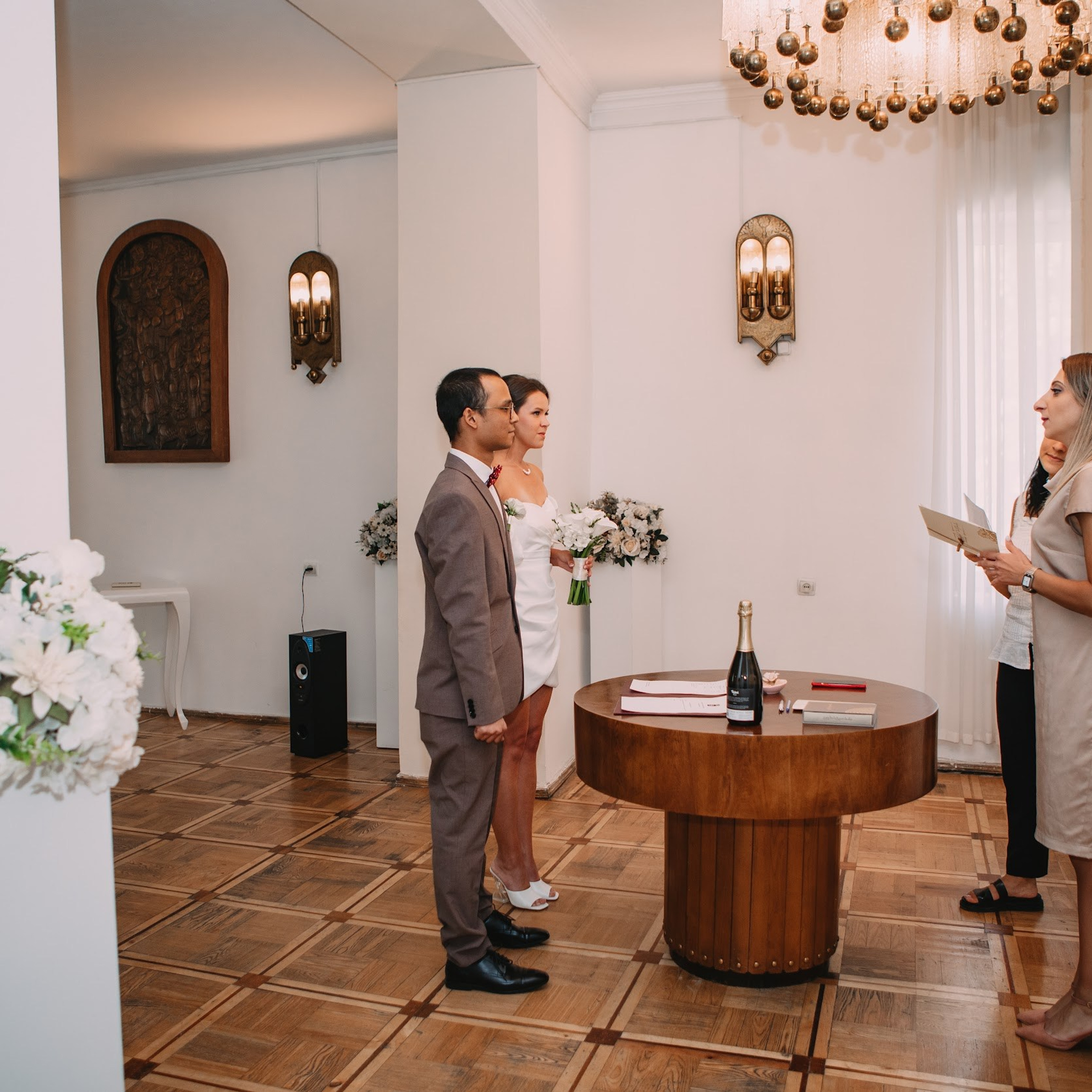 Civil Marriage in Tbilisi, Georgia. Арт Ивент Студио — Свадьбы и мероприятия в Грузии 💜