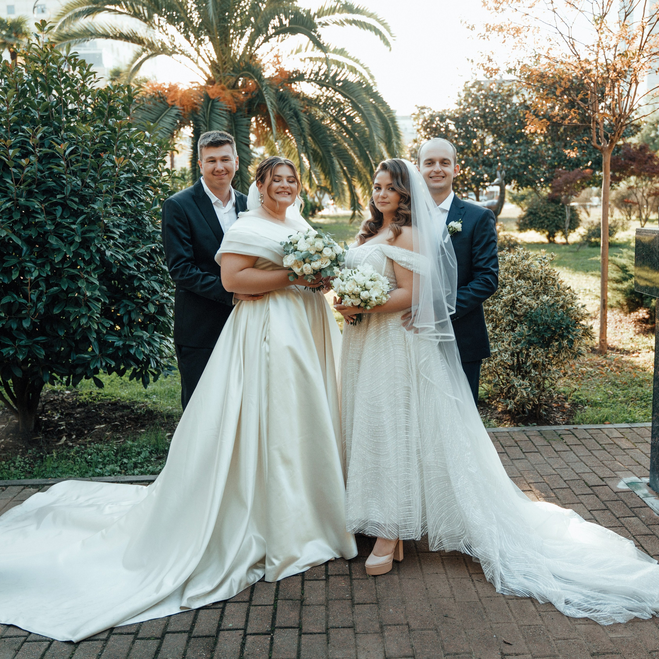 Double Wedding Maxim & Daria November 1, 2024. Art Event Studio — Wedding in Georgia with professionals