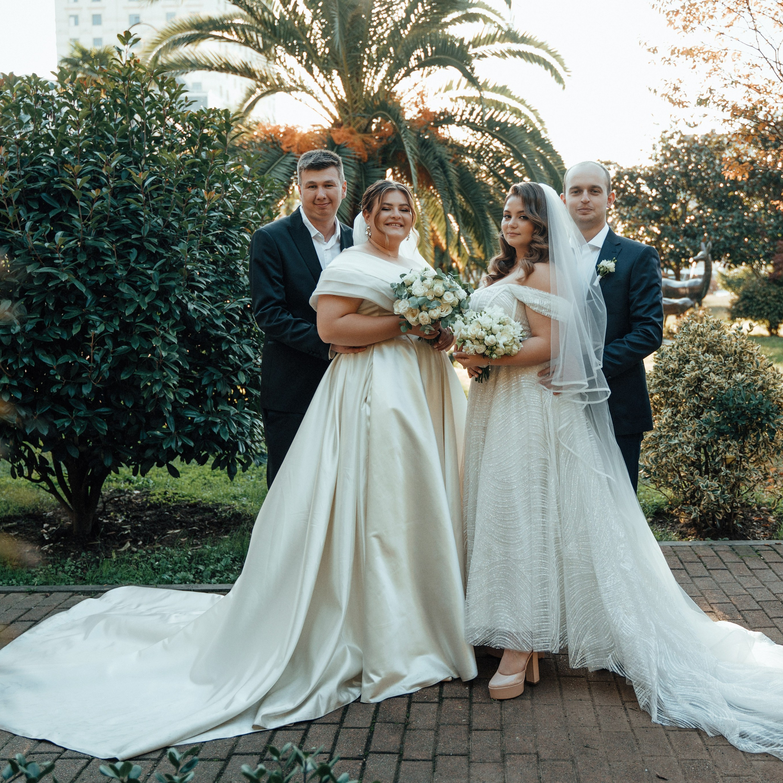 Double Wedding Maxim & Daria November 1, 2024. Art Event Studio — Wedding in Georgia with professionals