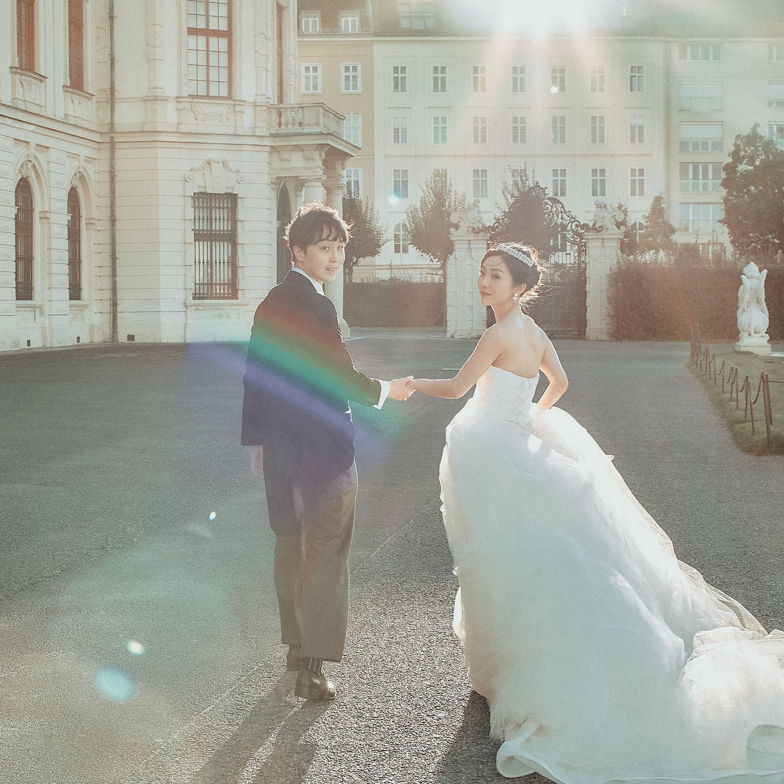 Belvedere Palace Wedding, Vienna, Austria