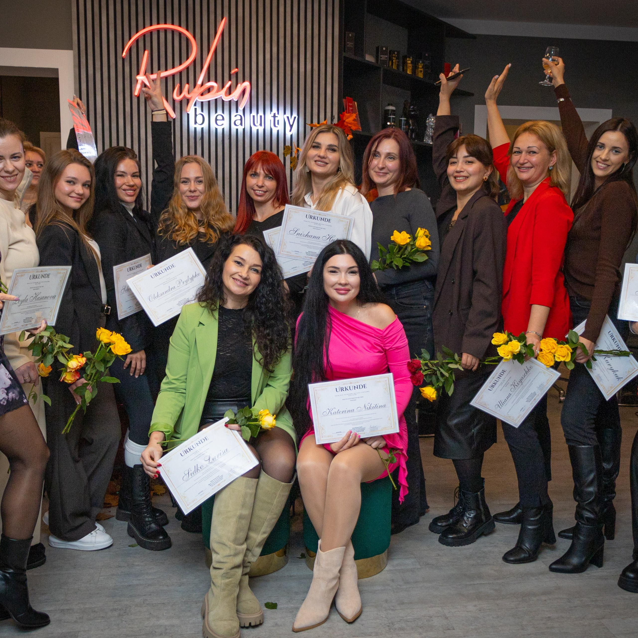 Выпускной Rubin Beauty Academy