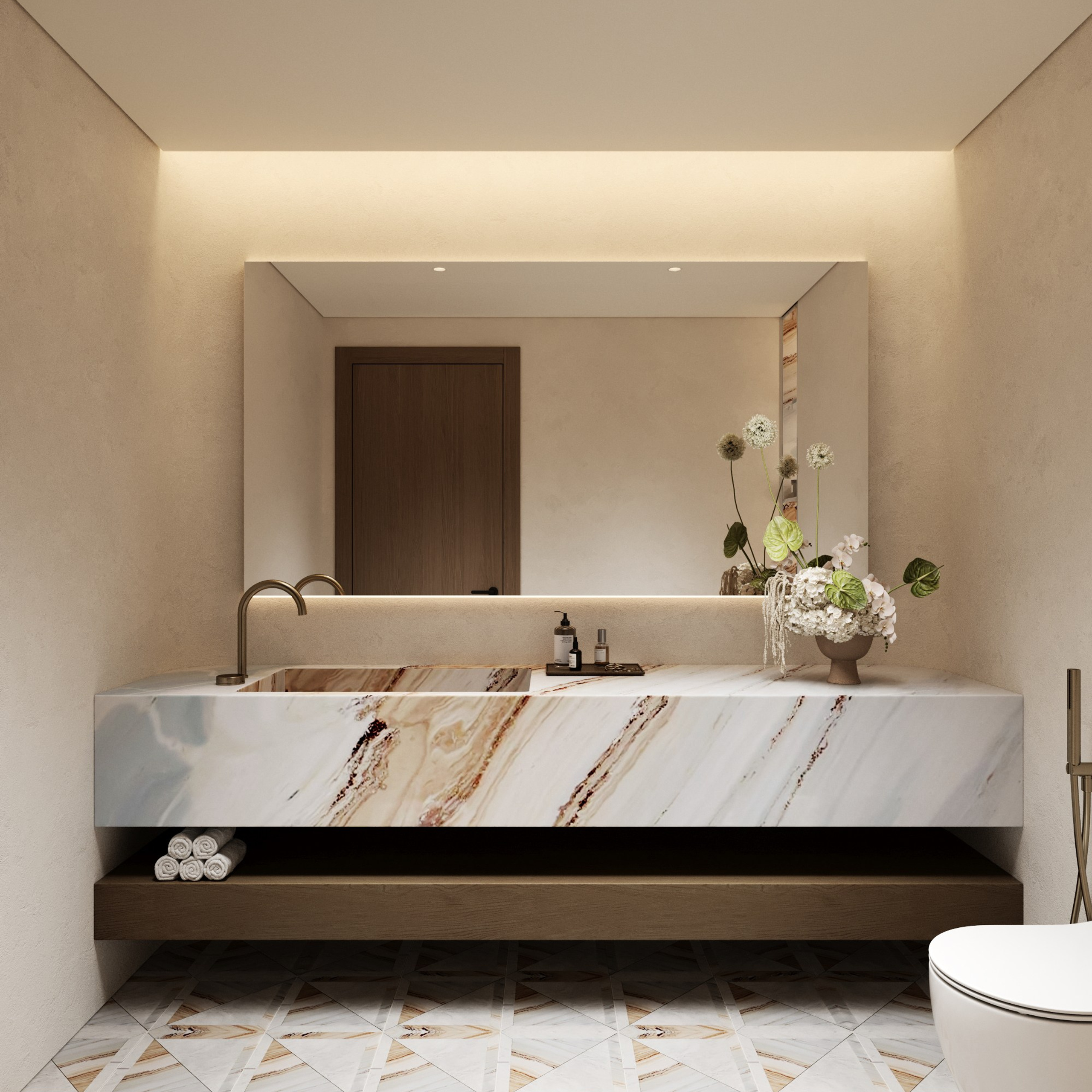 Modern Bathroom / Lazuli Design