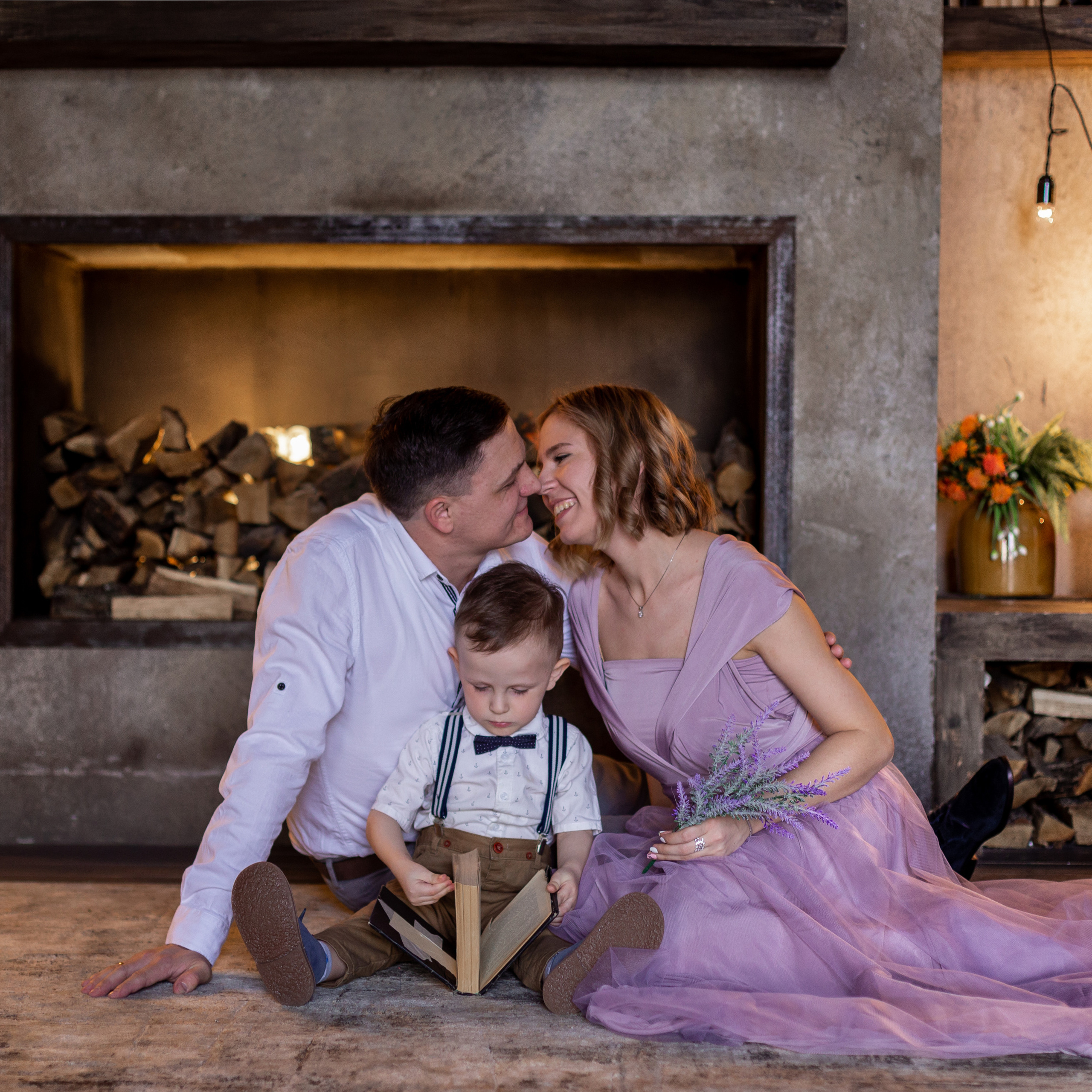Andrew, Sveta &&nbsp;Andrew Junior | Family Portrait in&nbsp;The Studio