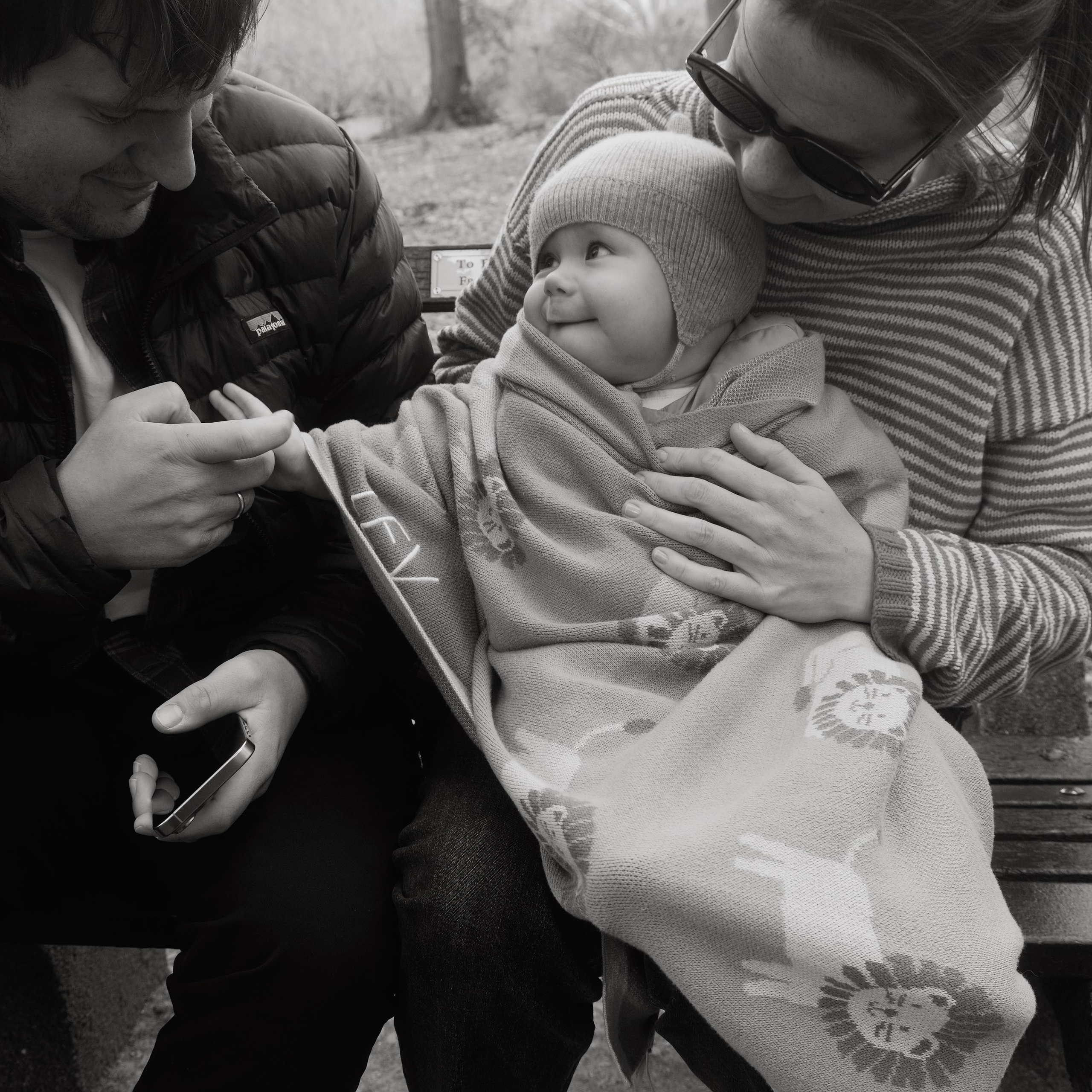 Lev Alekseevich & family