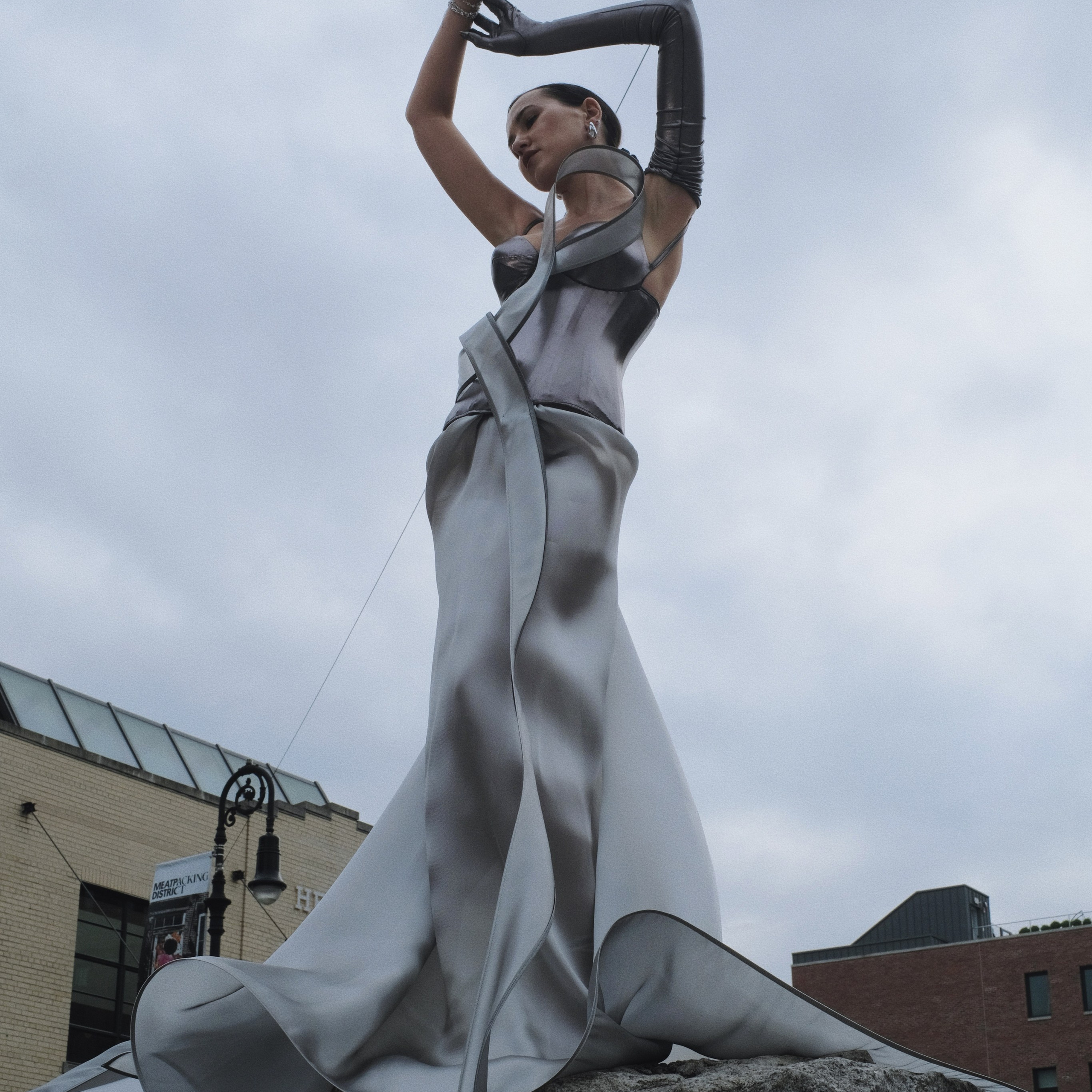 Kristina K fashion designer.