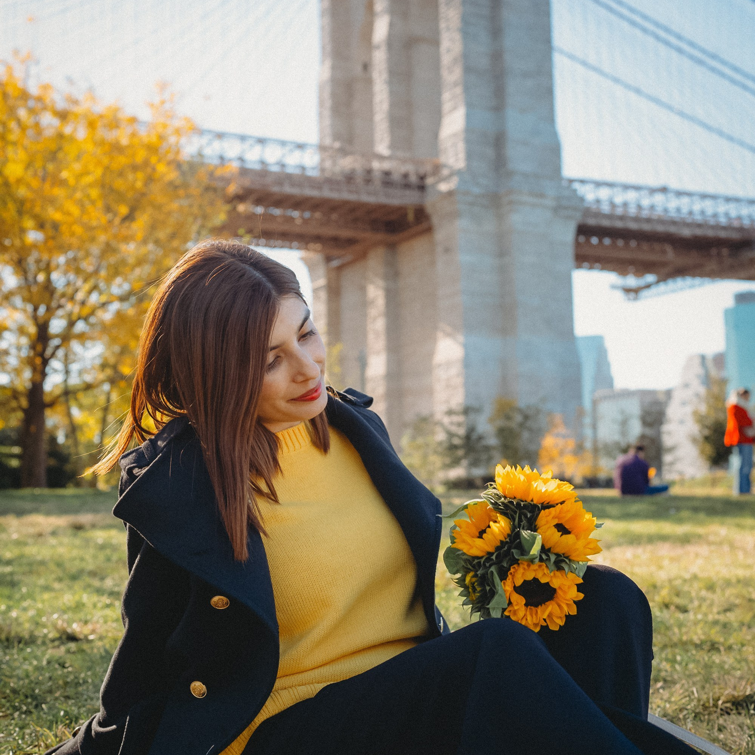 Photoshoot in Dumbo