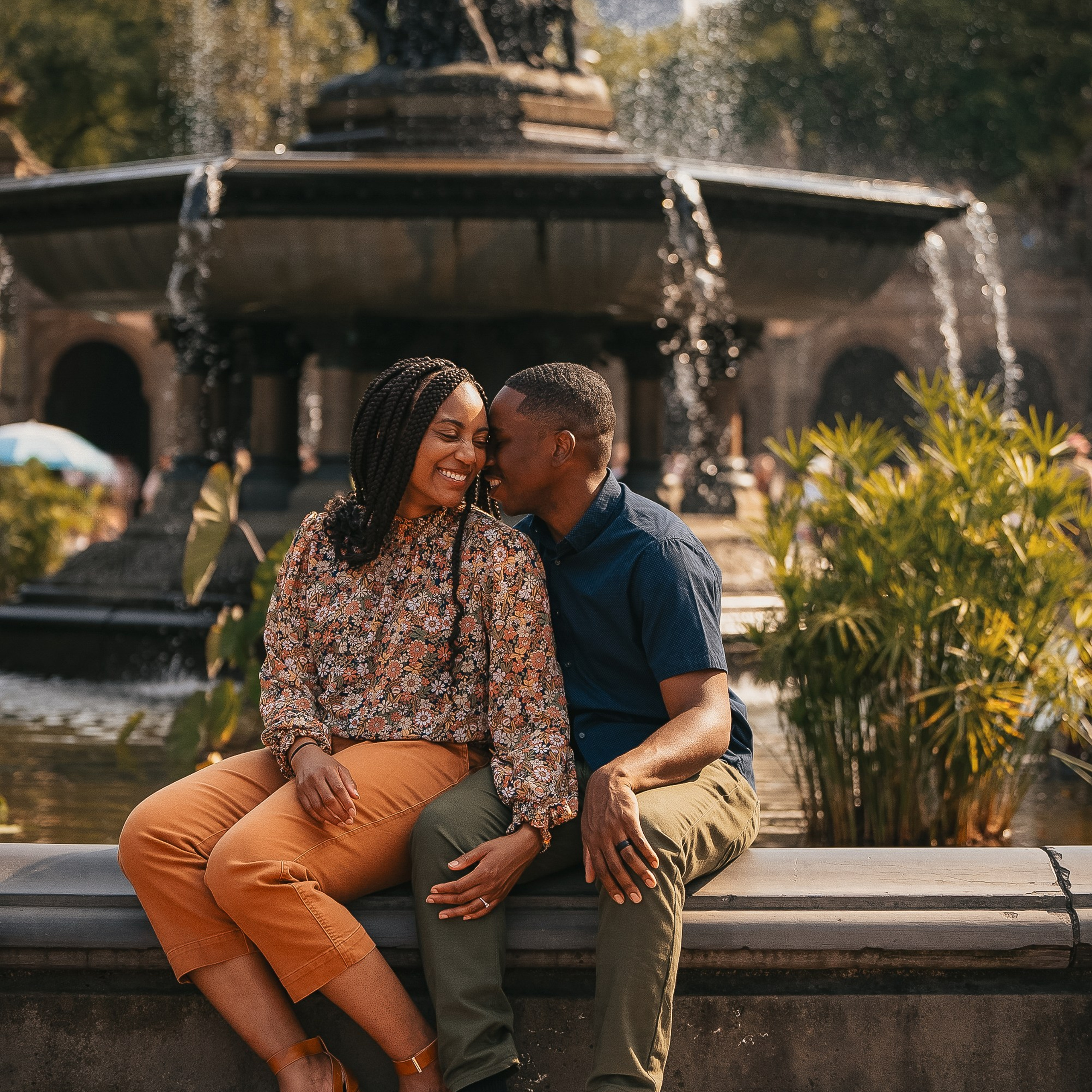 Photoshoot before wedding