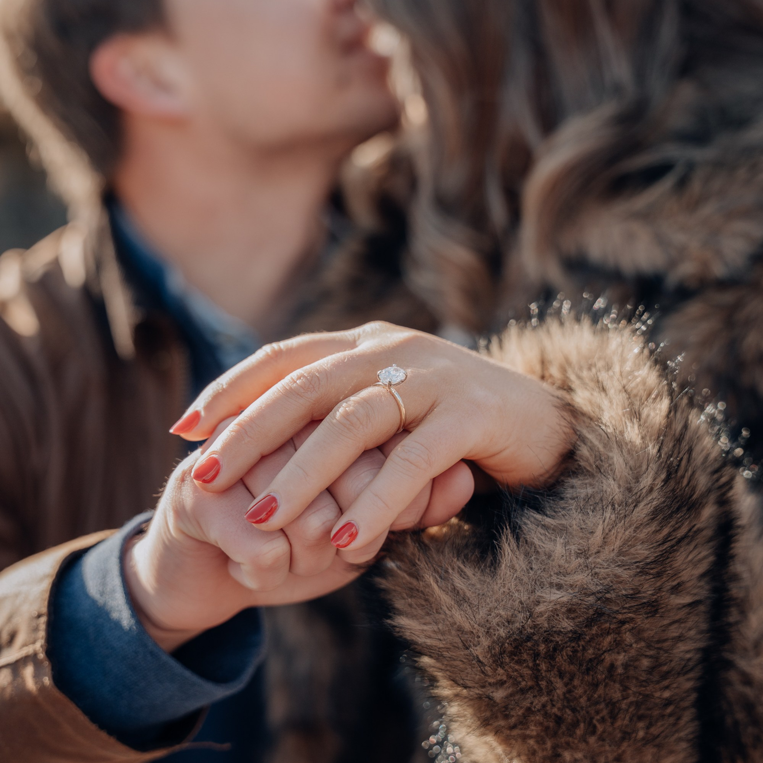 Proposal shoot in Central Park