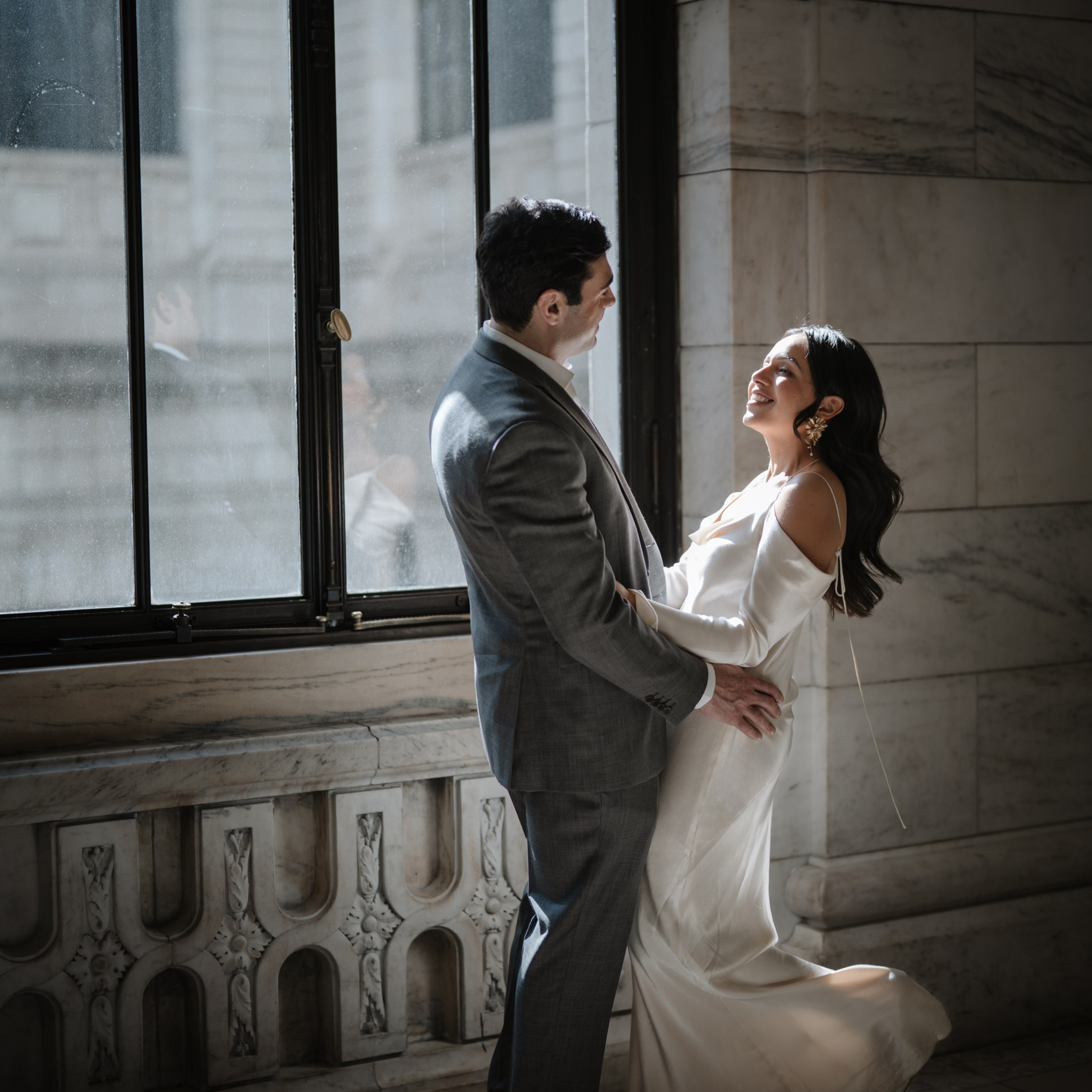Engagement photo shoot in&nbsp;New York