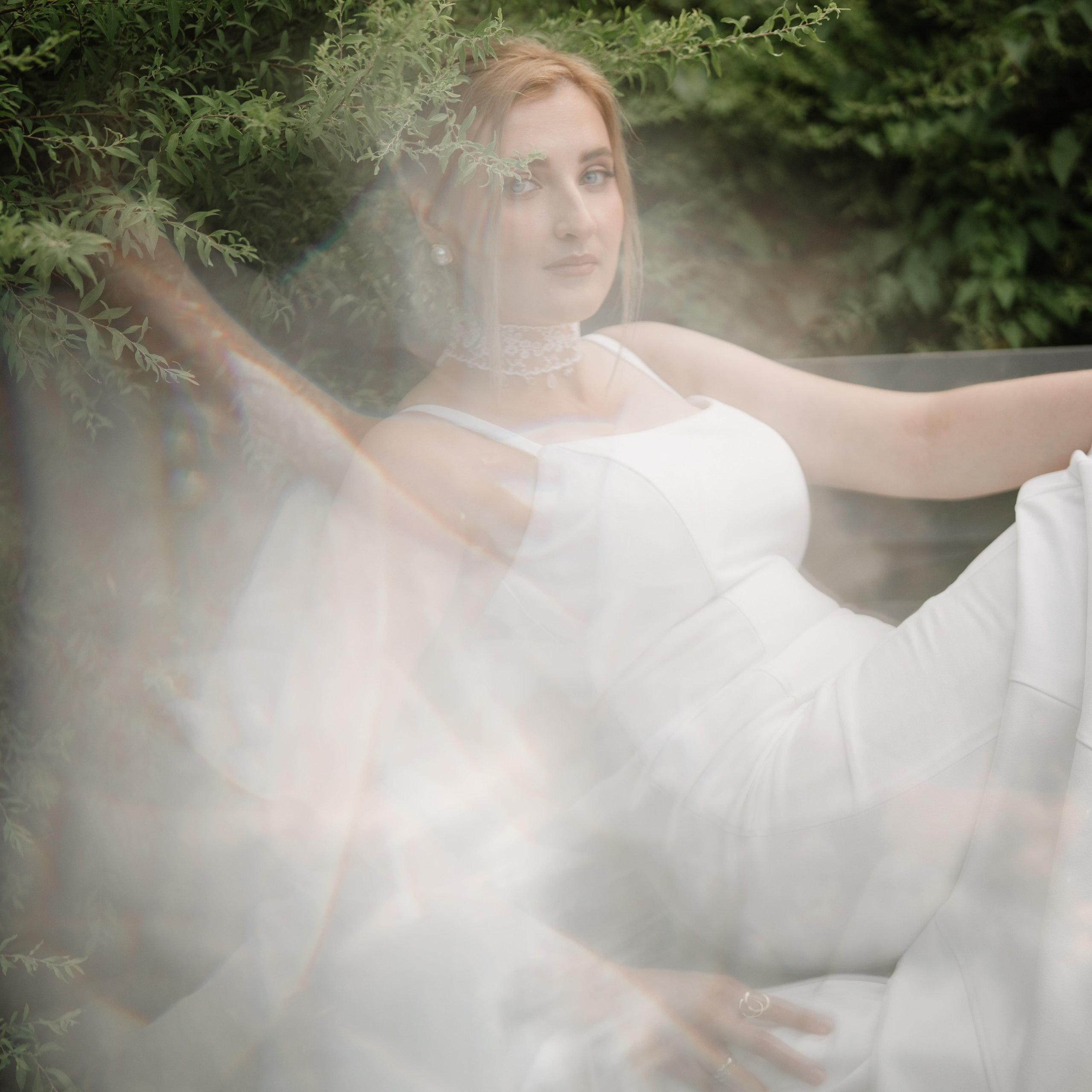 Natalie as&nbsp;a&nbsp;Runaway bride