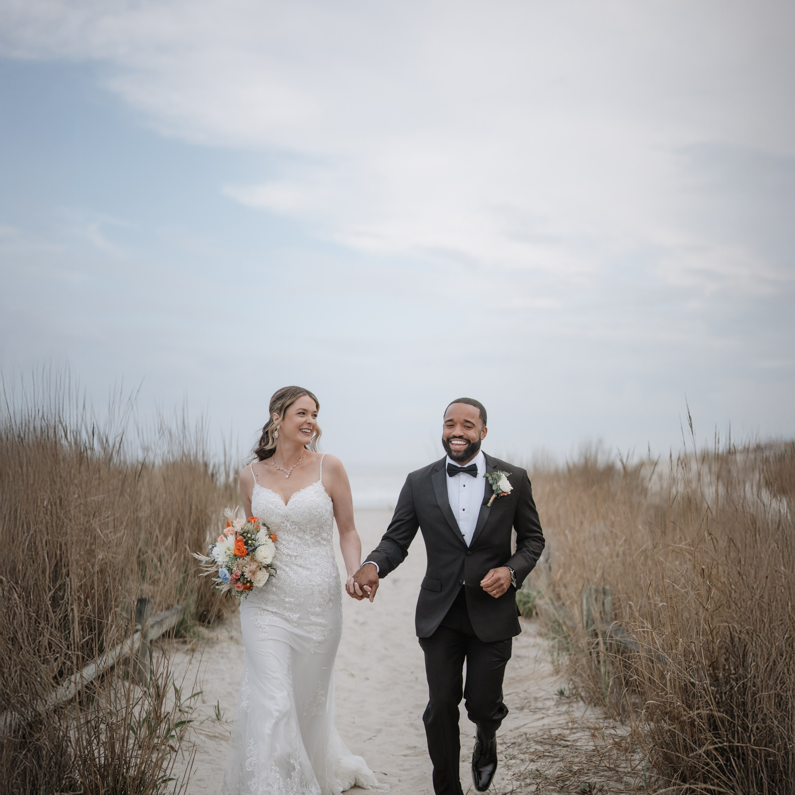 Wedding walk on&nbsp;the beach