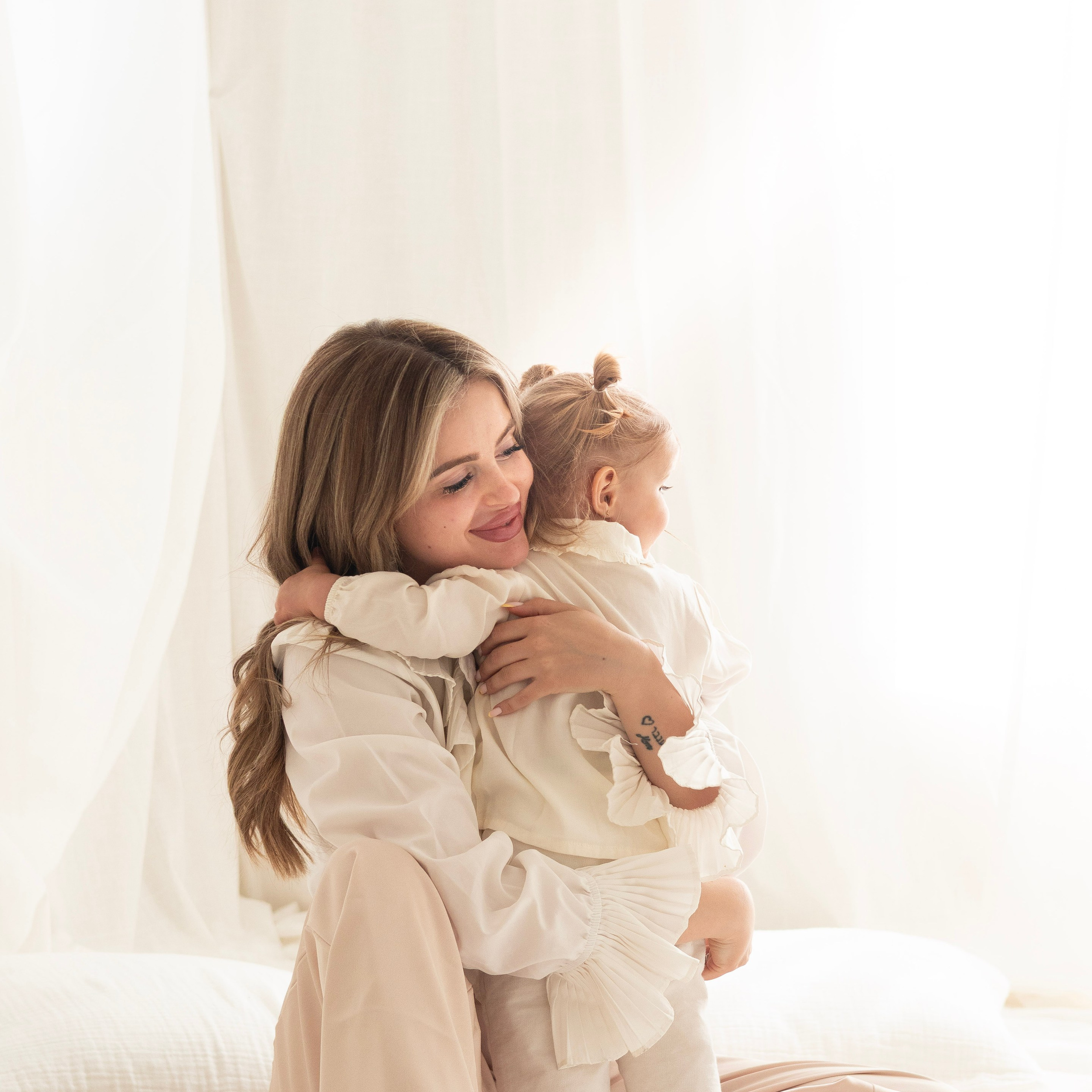Mommy & me: Valerie & Stella