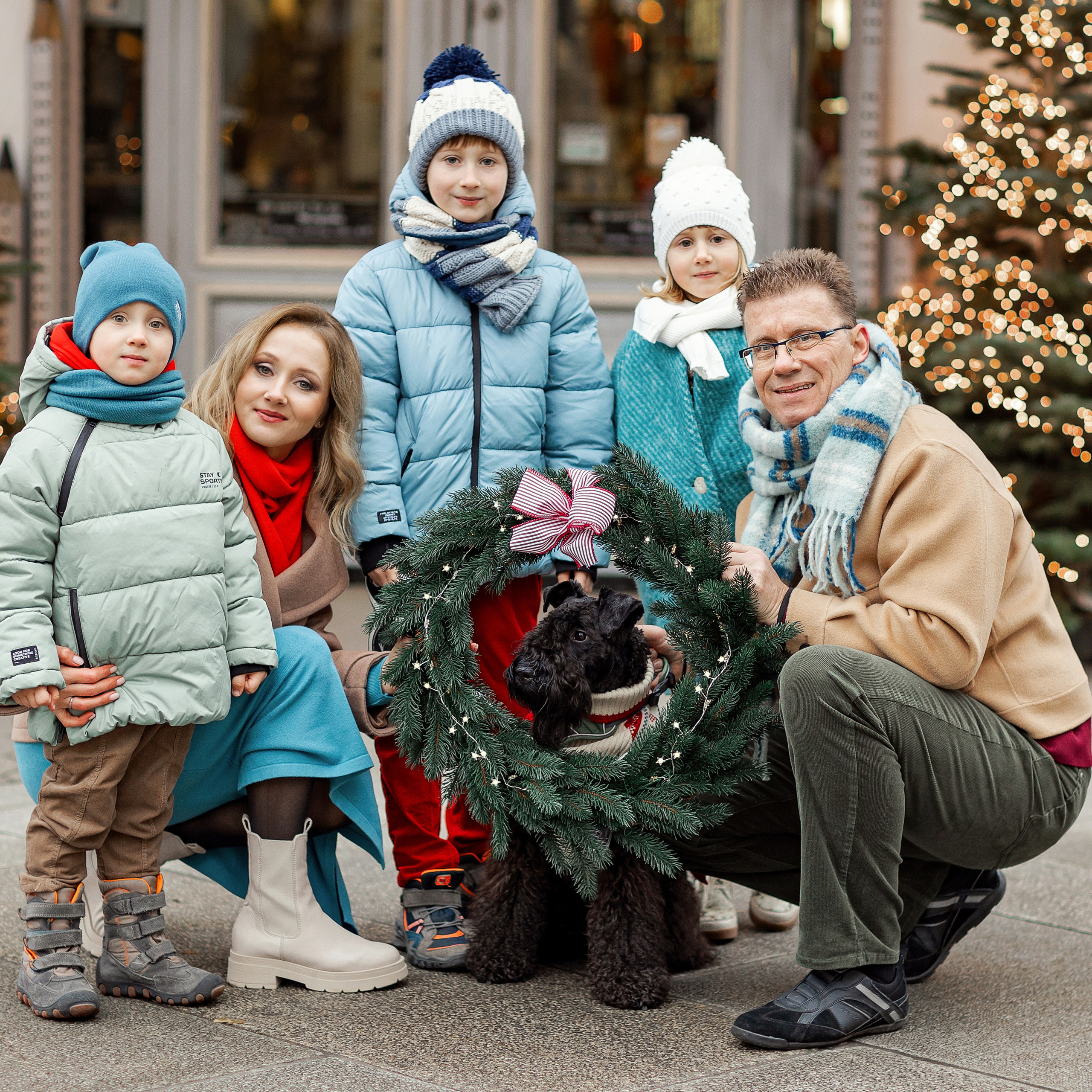 Weihnachten in Osnabrück-Familienshooting. Fotografin in Osnabrück Mariana Slav