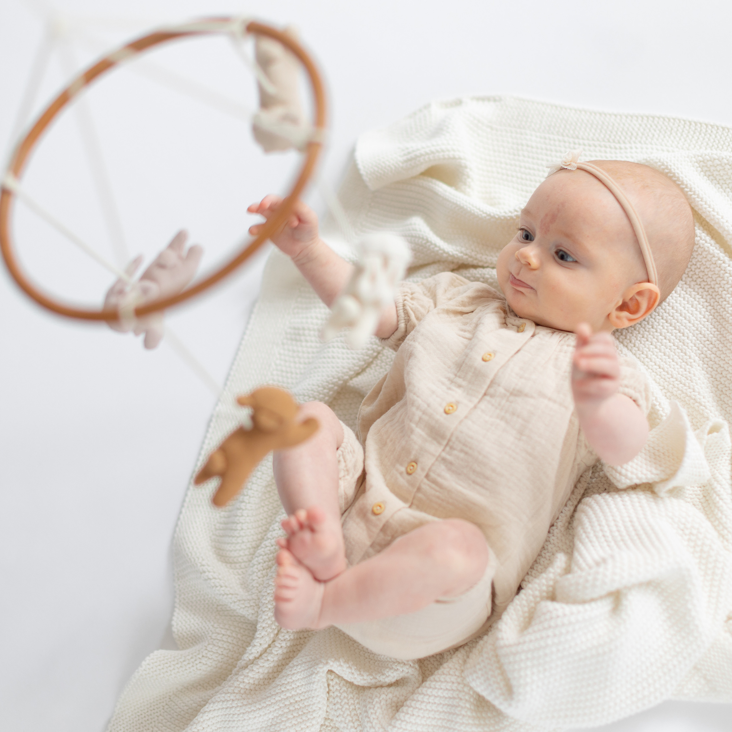 Babyshooting, 6 Monate, Familienshooting, Fotograf Osnabrück, Studioshooting, Bohoshooting