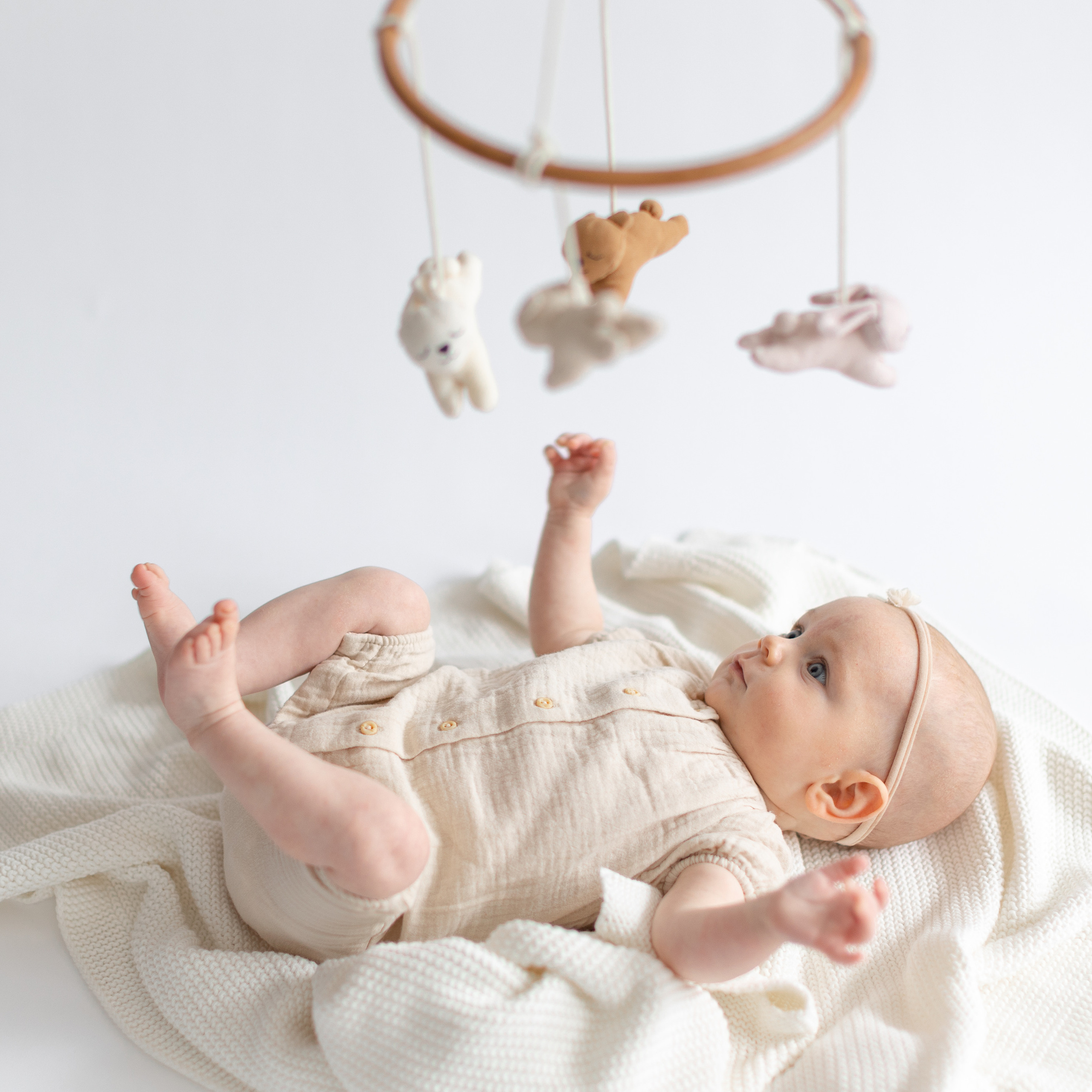 Babyshooting, 6 Monate, Familienshooting, Fotograf Osnabrück, Studioshooting, Bohoshooting