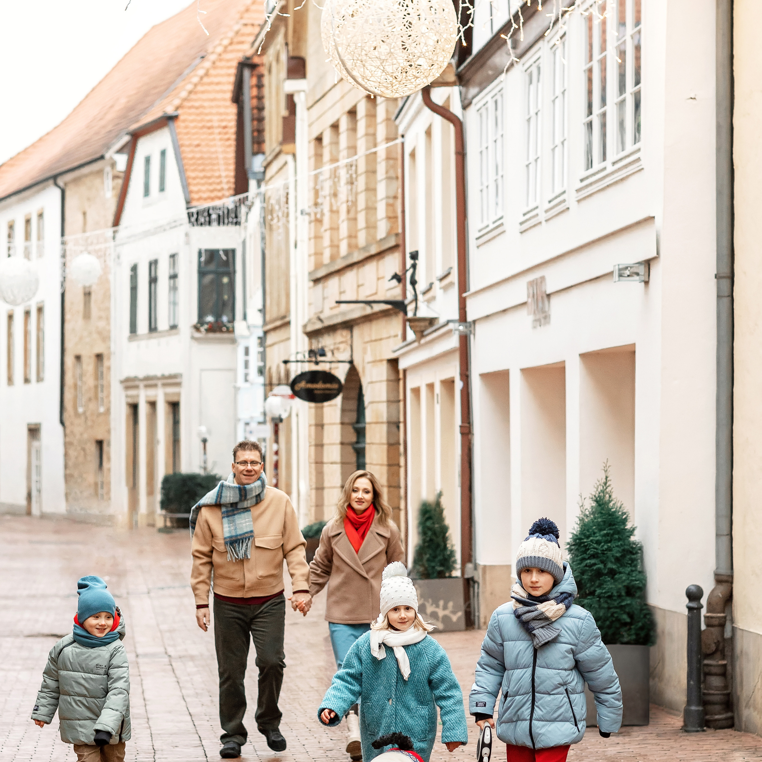 Weihnachten in Osnabrück-Familienshooting. Fotografin in Osnabrück Mariana Slav