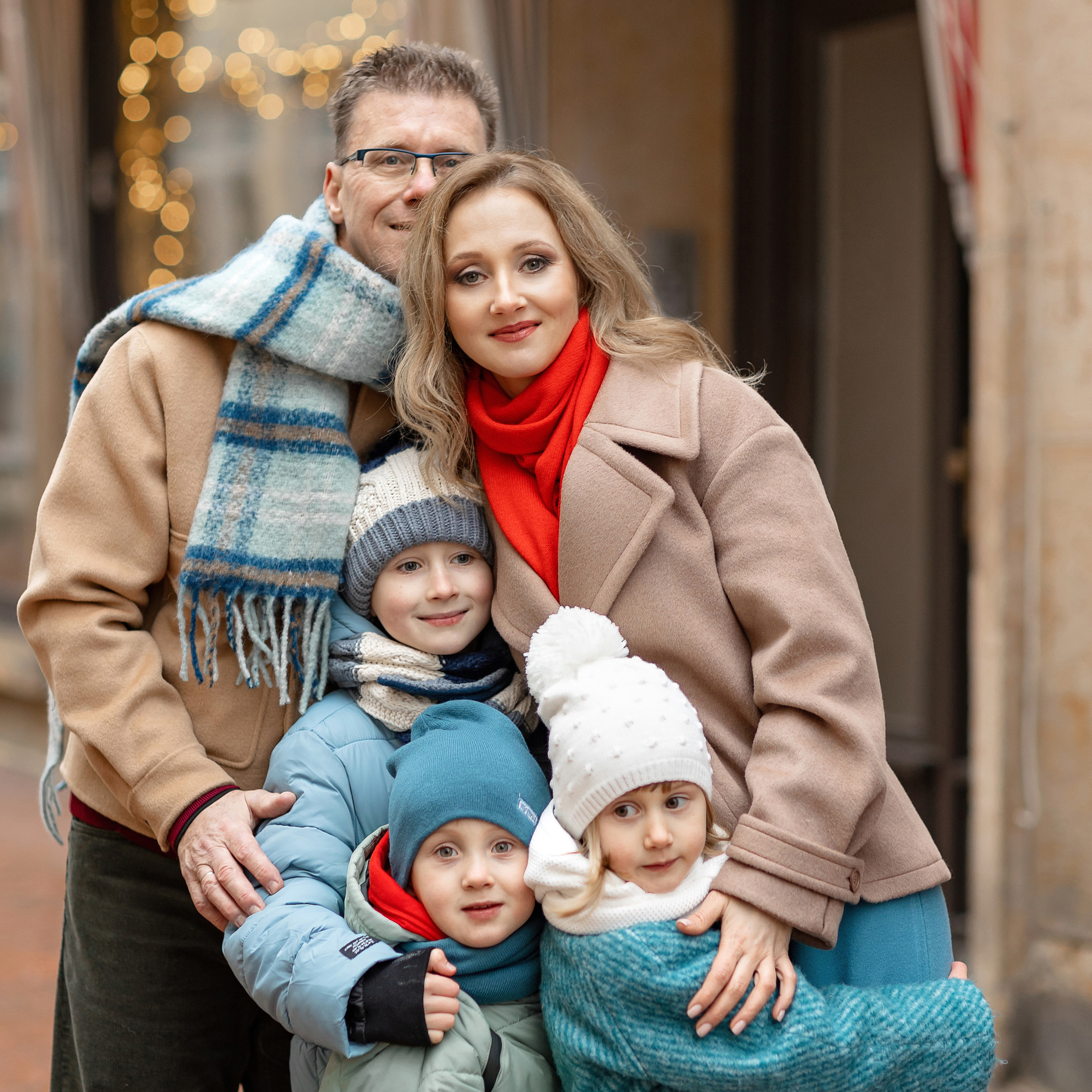 Weihnachten in Osnabrück-Familienshooting. Fotografin in Osnabrück Mariana Slav