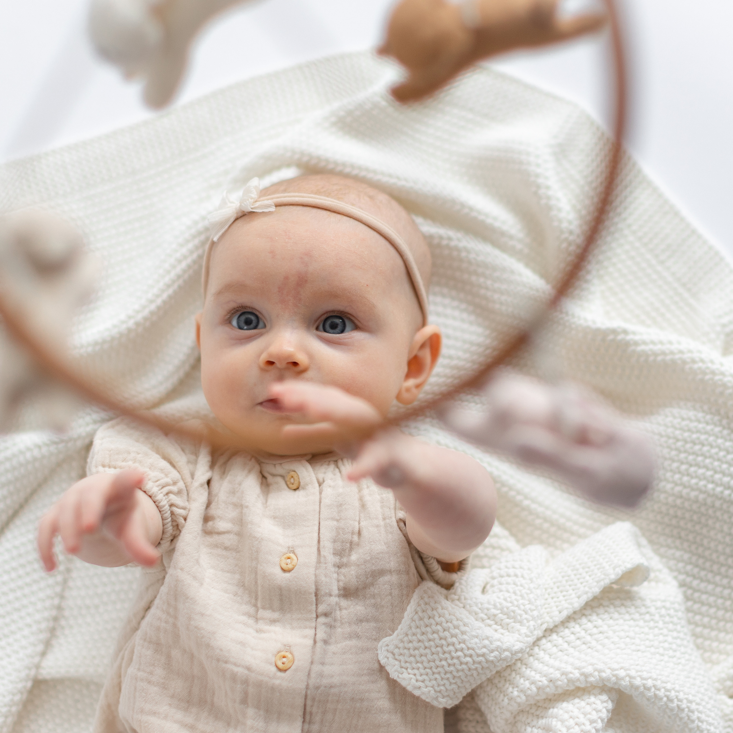 Babyshooting, 6 Monate, Familienshooting, Fotograf Osnabrück, Studioshooting, Bohoshooting