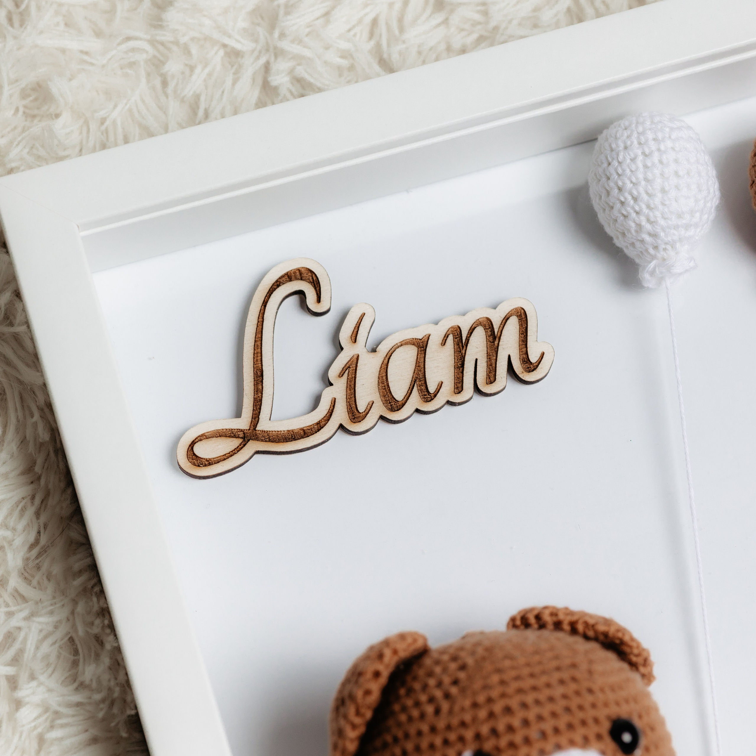 Ramă personalizată pentru nou-născuți
