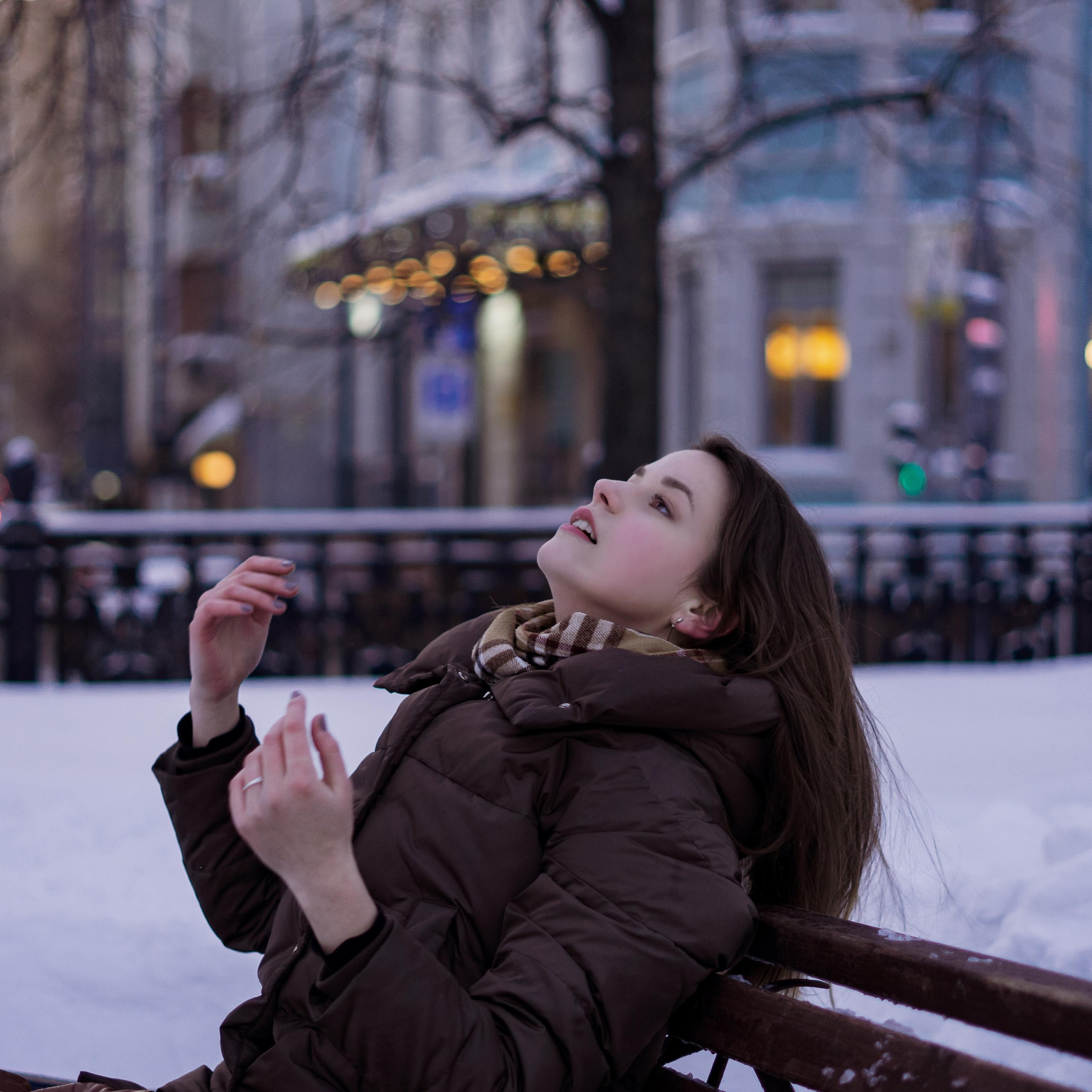 Olia / Moscou en hiver