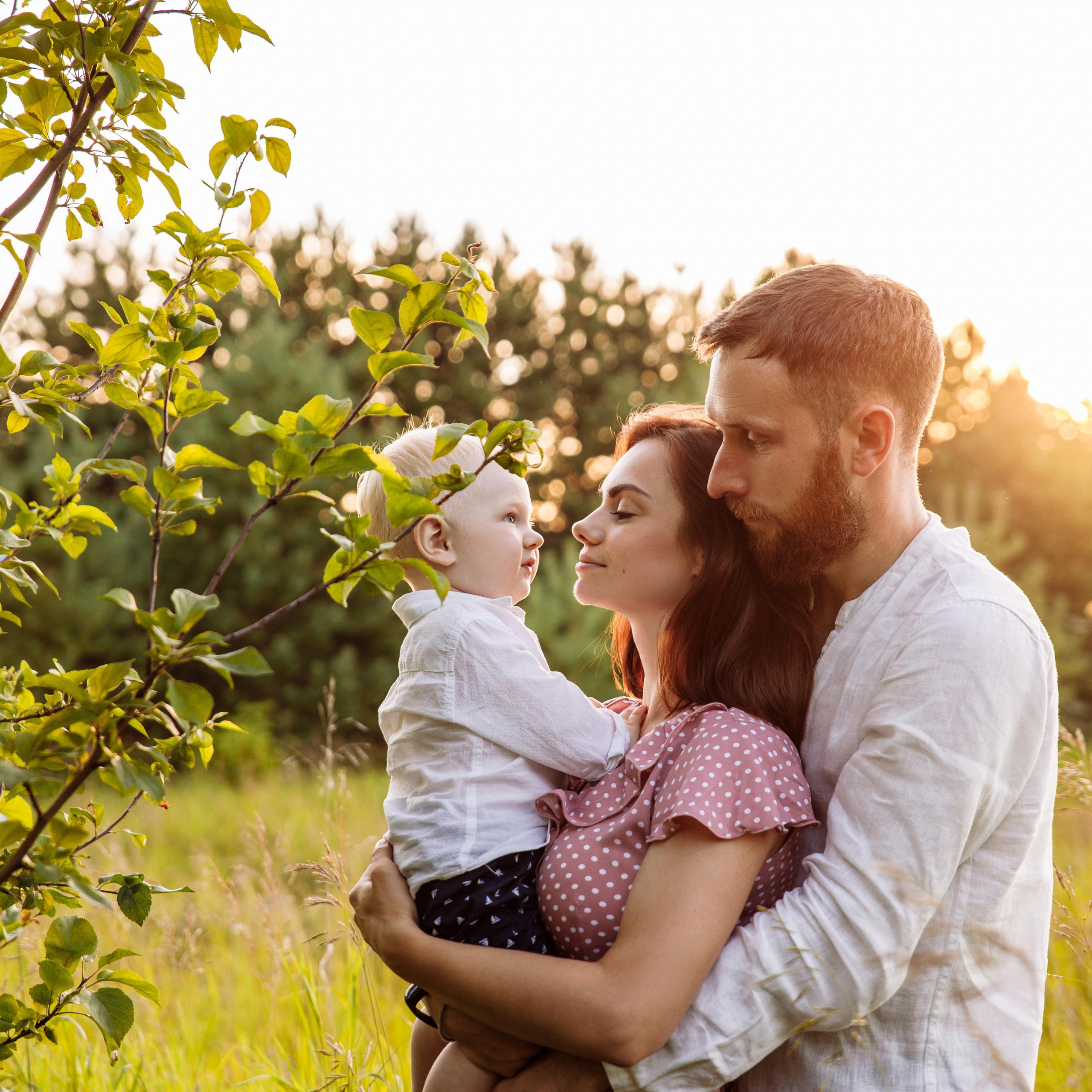 Anton, Nastya & Pasha. Nature