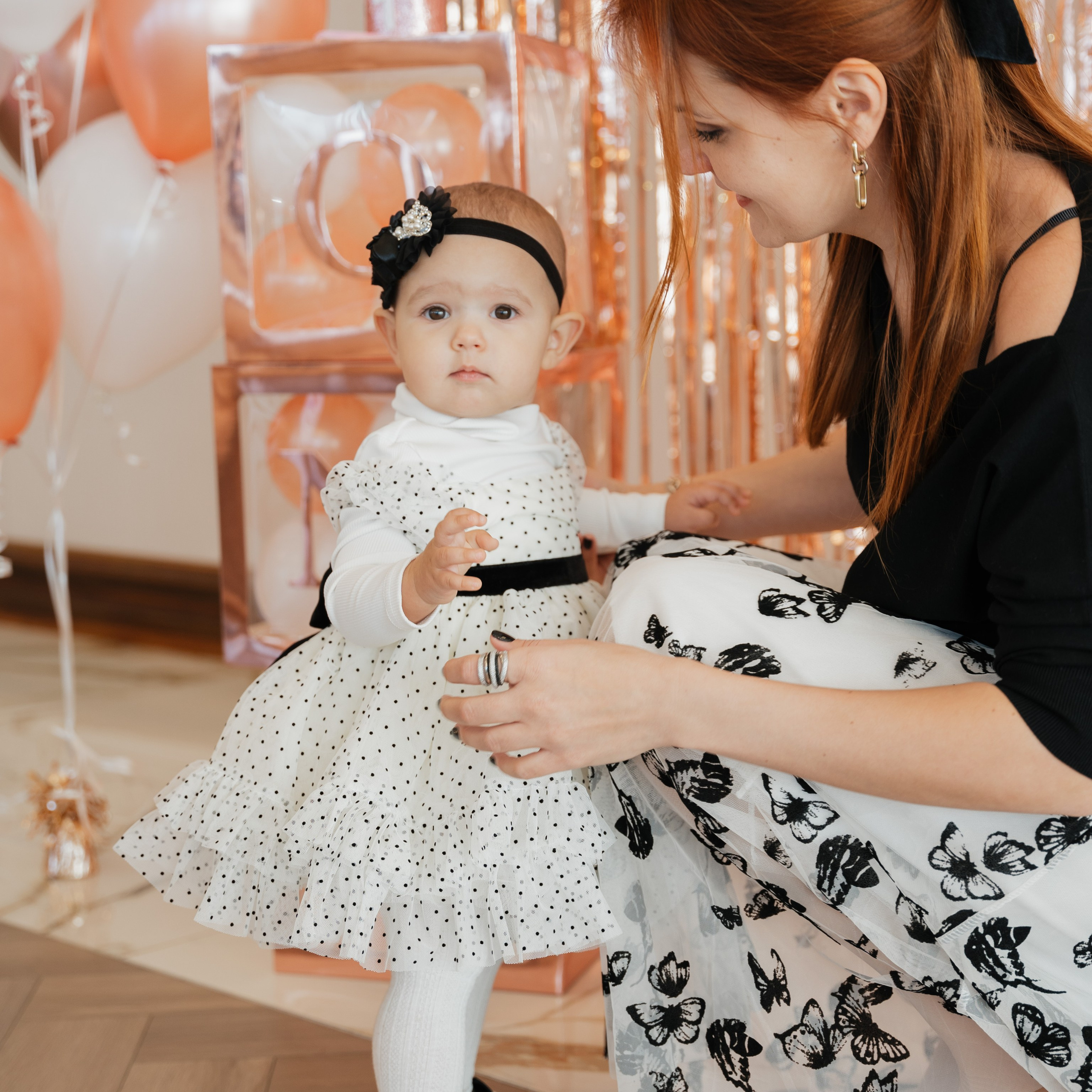 First birthday photoshoot Emily