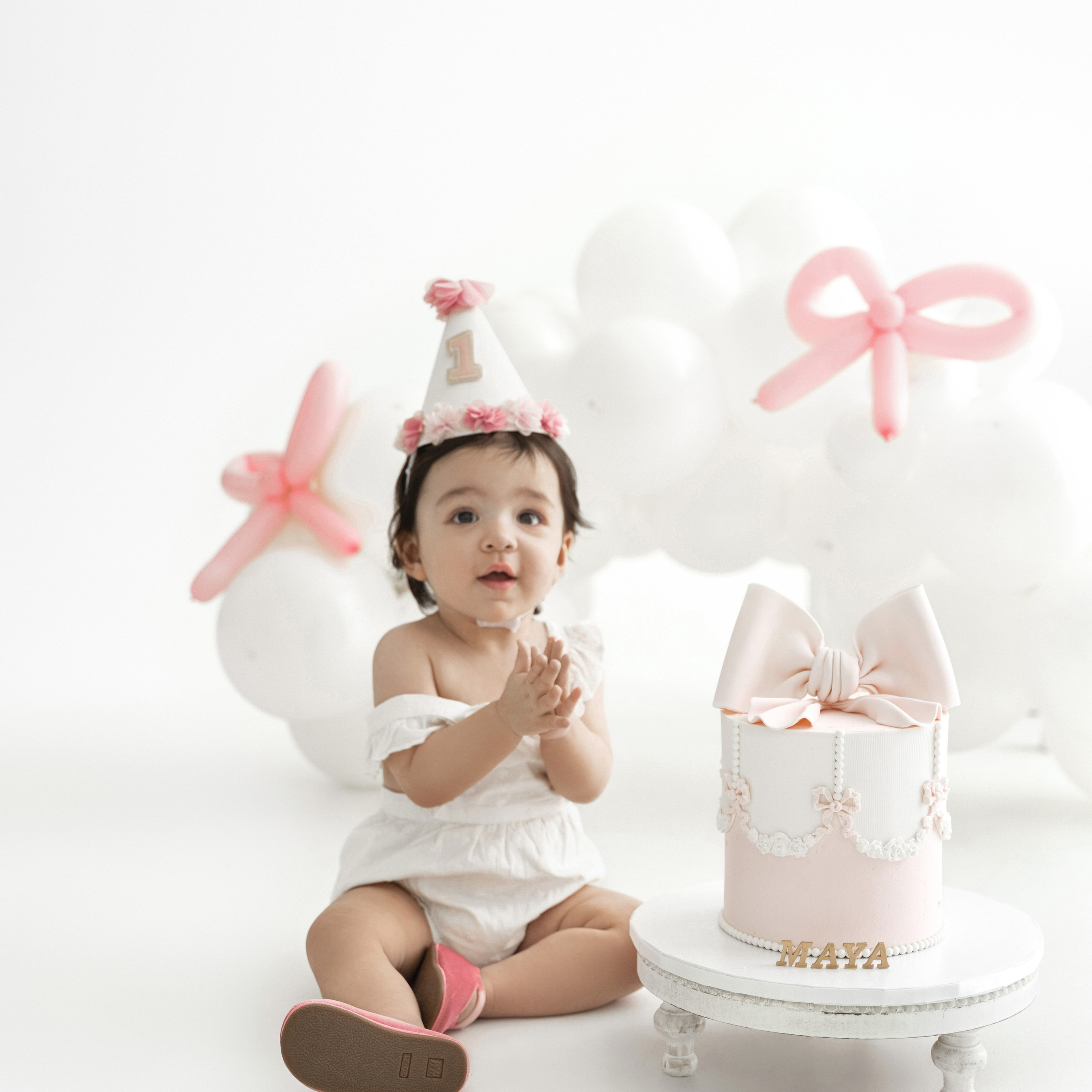 First birthday photoshoot Eva