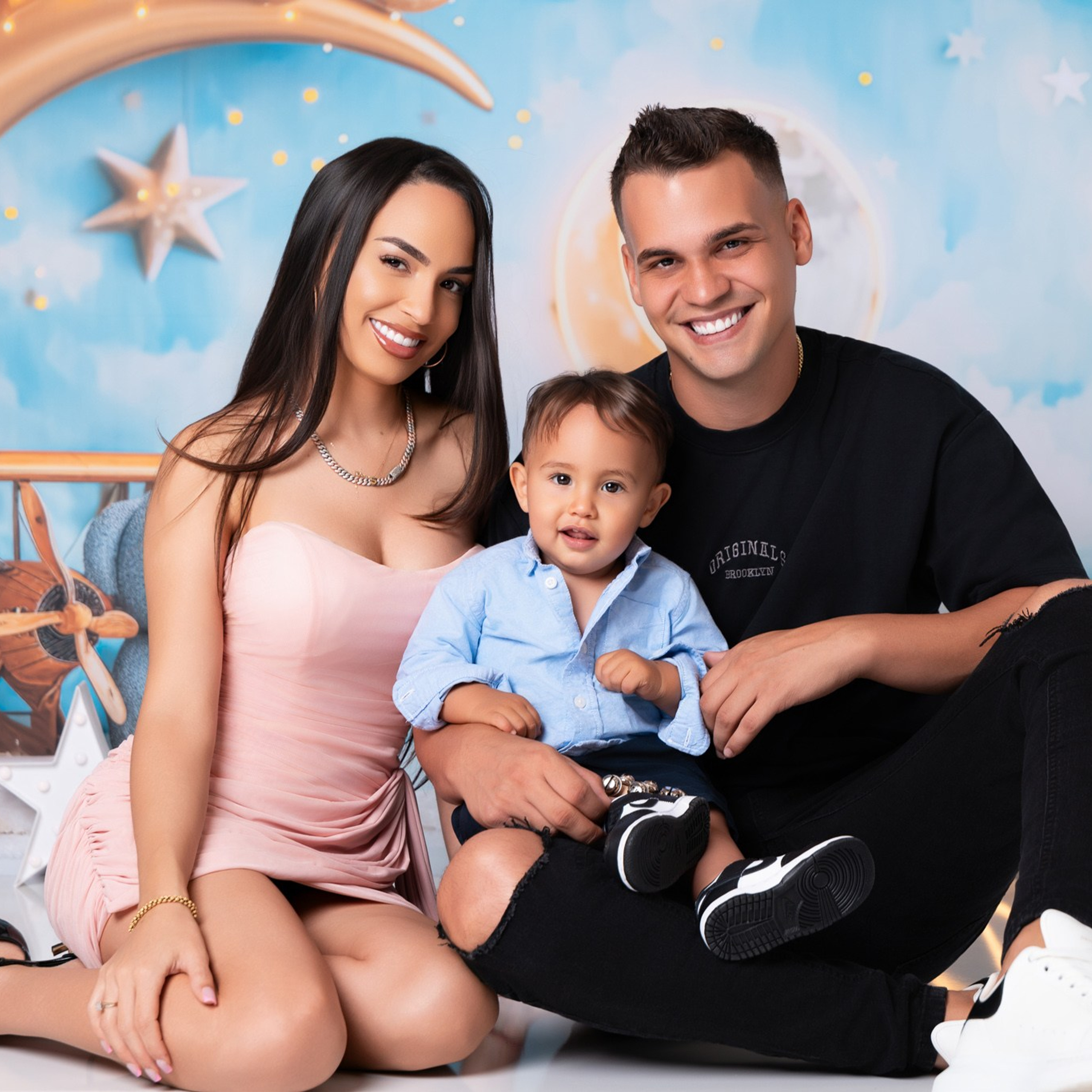 Liam 1 year old photoshoot