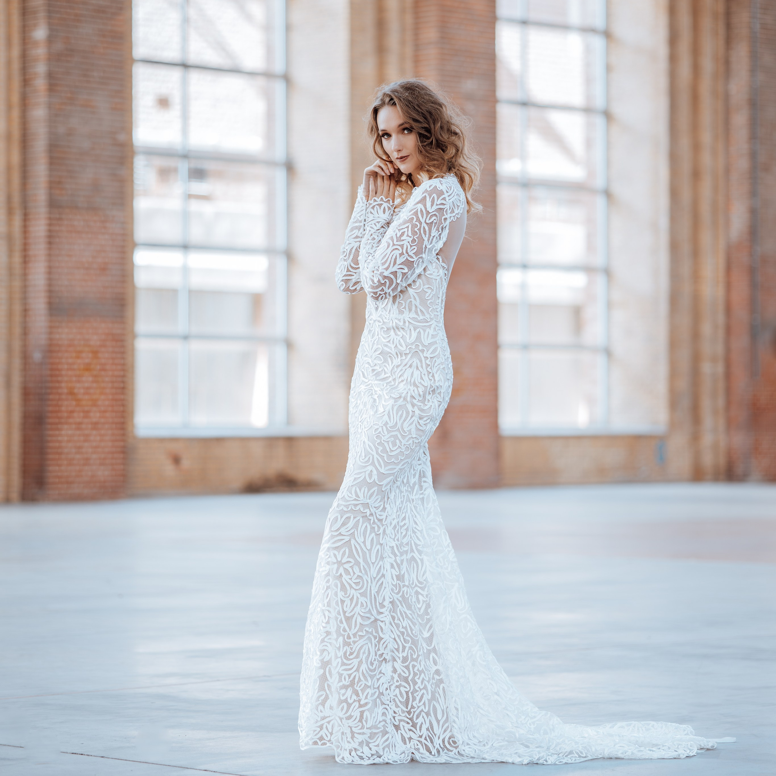 Detailfoto trouwjurk close-up huwelijksfotograaf Kapture