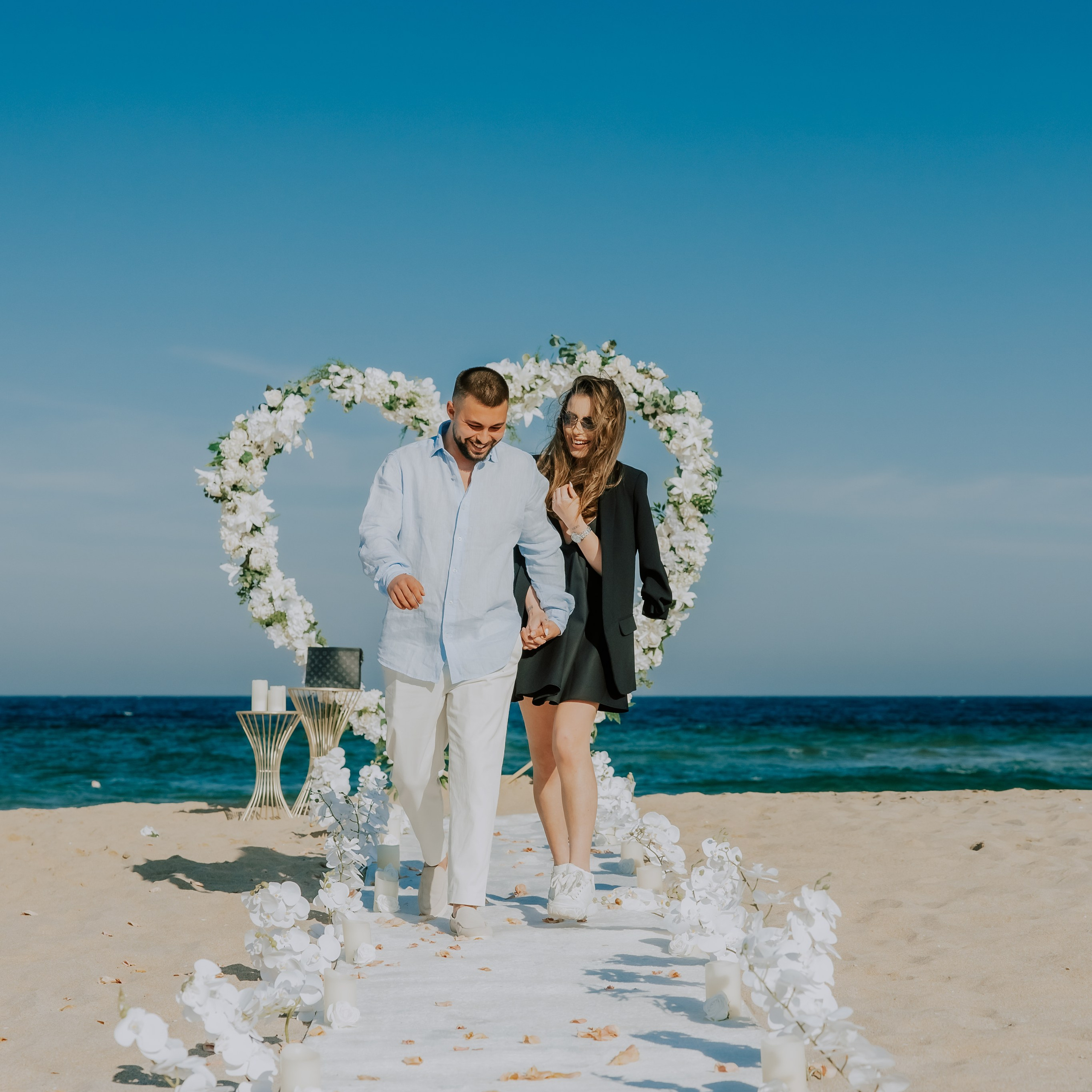 Годеж на плажа